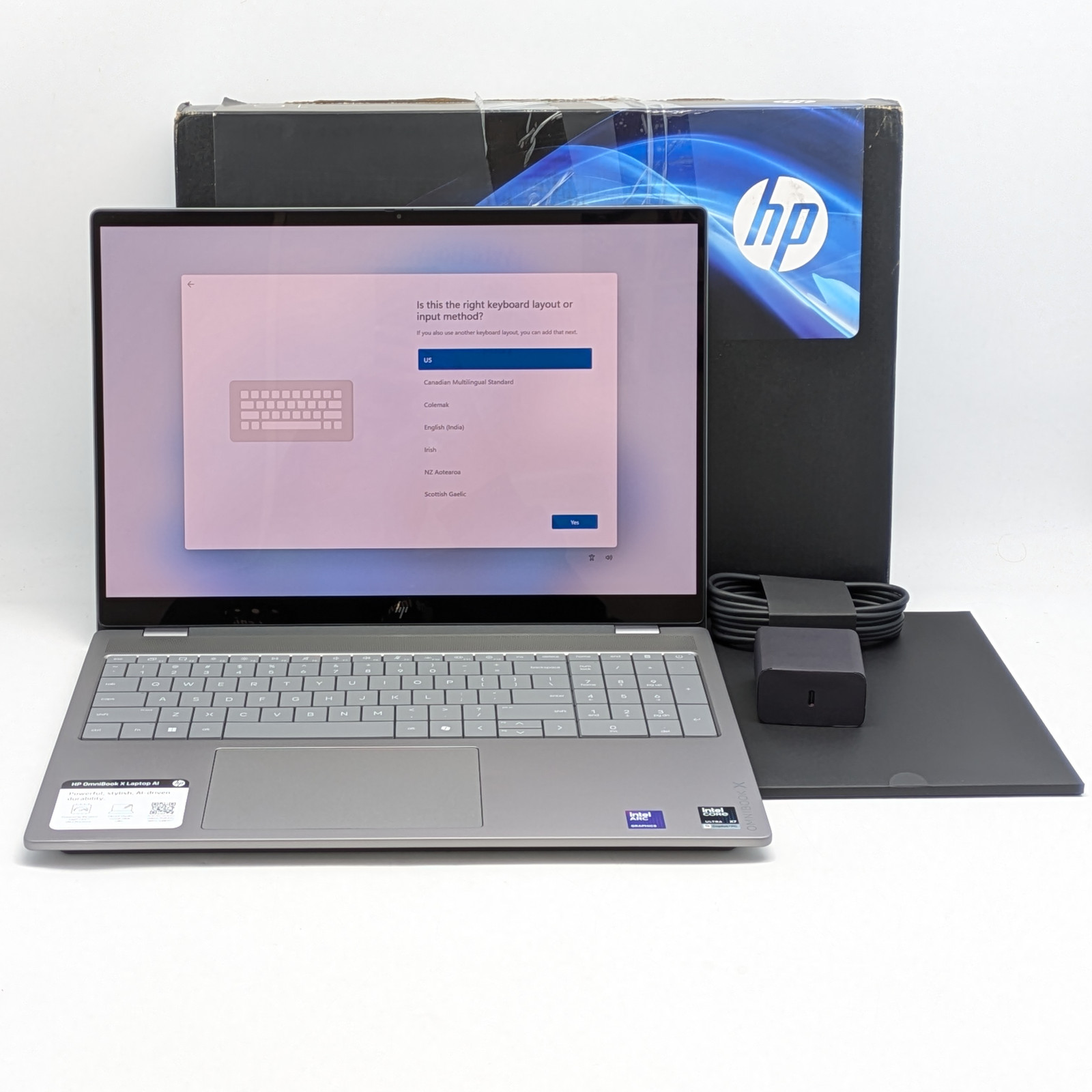 HP OmniBook X 16-bg0013dx 16″ Ultra X7 358H 32GB DDR5 1TB SSD Windows 11 Home