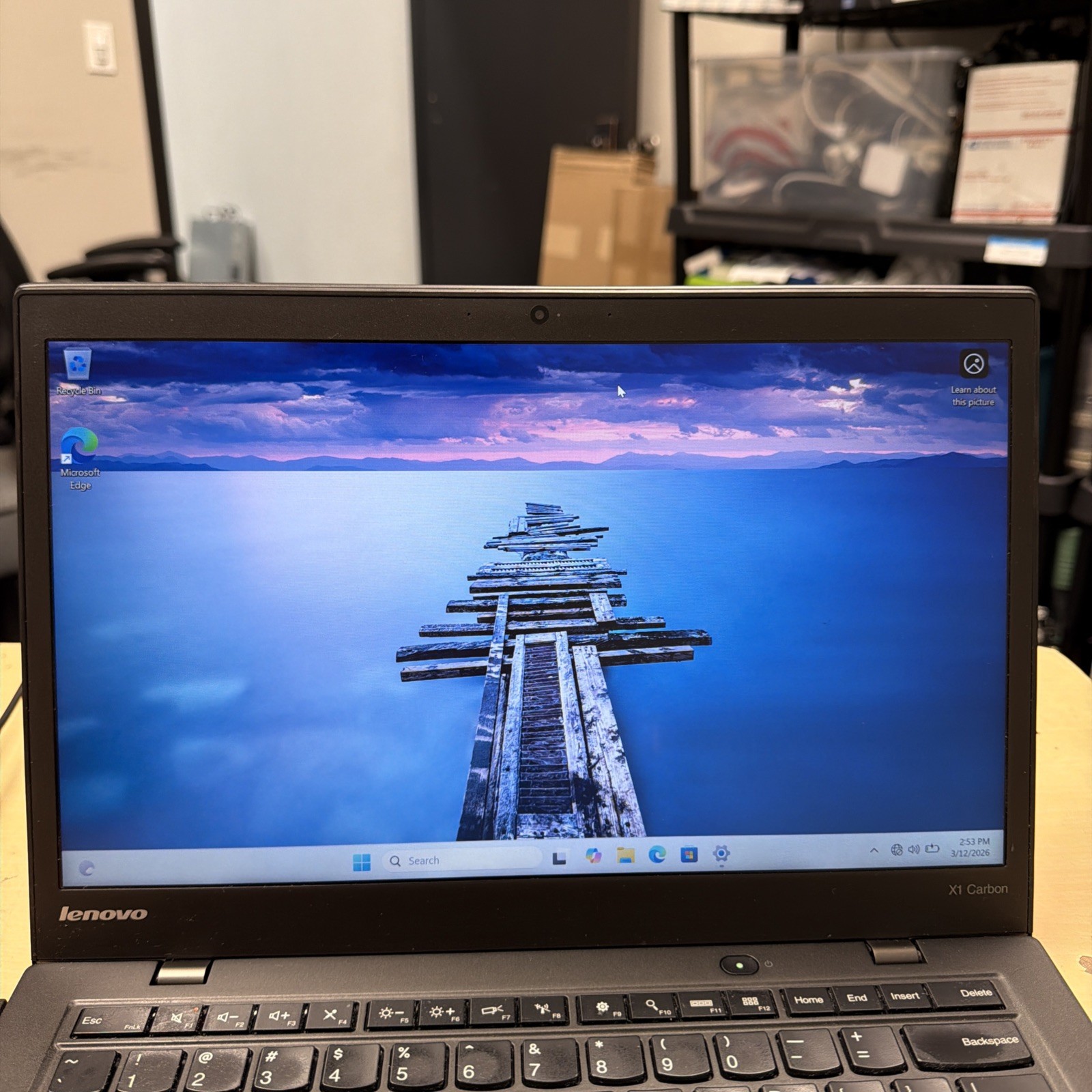 Lenovo ThinkPad X1 Carbon 3rd Gen Intel i7-5600U 2.6ghz 8GB Ram 180GB SSD Win 11