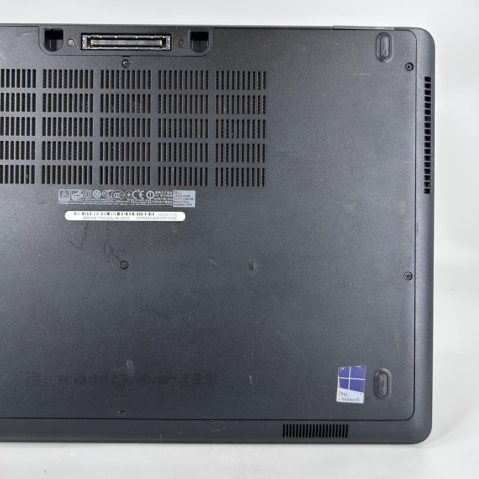 Dell Latitude E5550 15.6 HD i7-5600U 2.60GHz 12GB 250GB SSD Good – BAD BATTERY