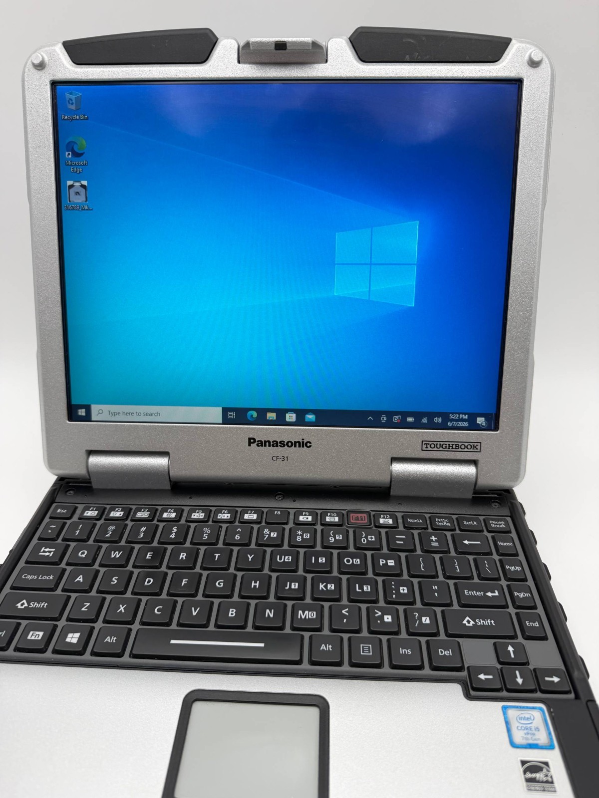 Panasonic Toughbook CF-31 MK6 i5-7300U Touch 16GB 512GB SSD Win10pro 4G/DVD