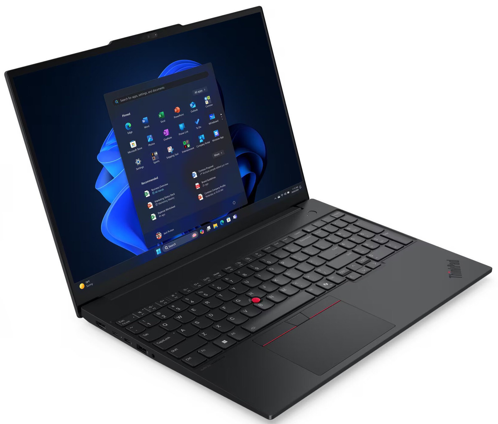Lenovo ThinkPad E16 Gen 3, 16″ WUXGA, U5 225U, 16GB RAM, 1TB SSD, Win 11 Pro
