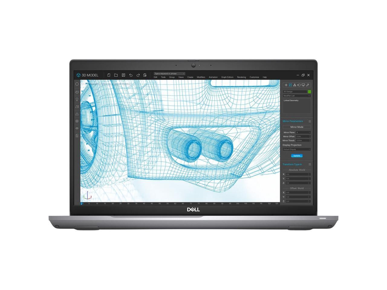 Dell Precision 3561 Laptop Intel Core i7-11800H 2.3 GHz 32 GB Memory 512GB SSD N