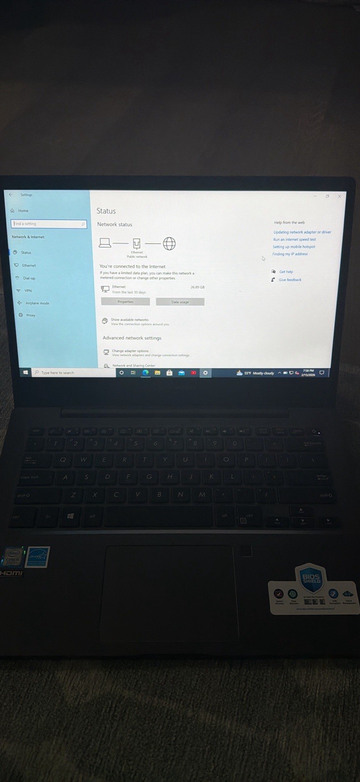 ASUS Expertbook 14″ Windows 10 Pro