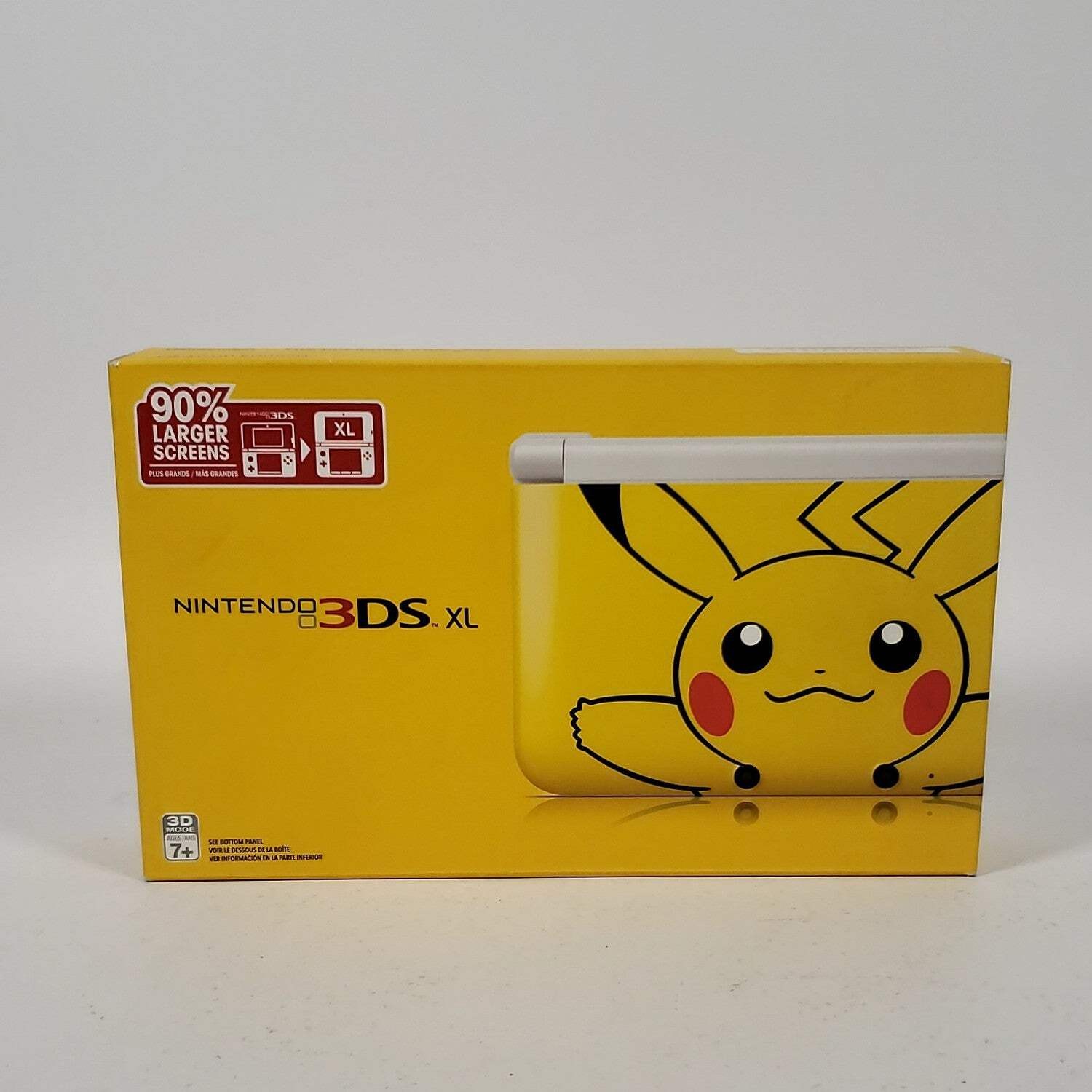 New Nintendo 3DS XL Handheld Game Console Yellow Pikachu Edition Factory Sealed