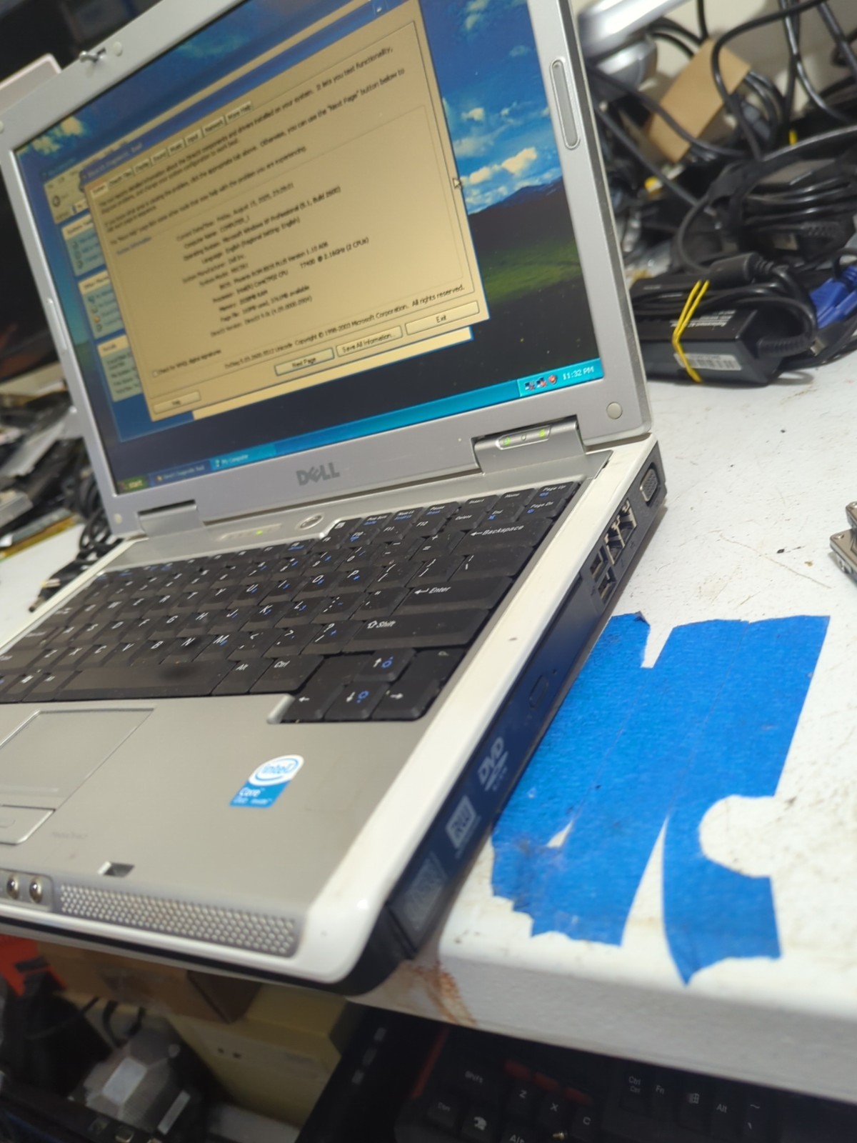 Dell Inspiron E1405 Laptop (xp-c2d-2gb Ram-80gb SSD – Dvd-rw – Wi-Fi)