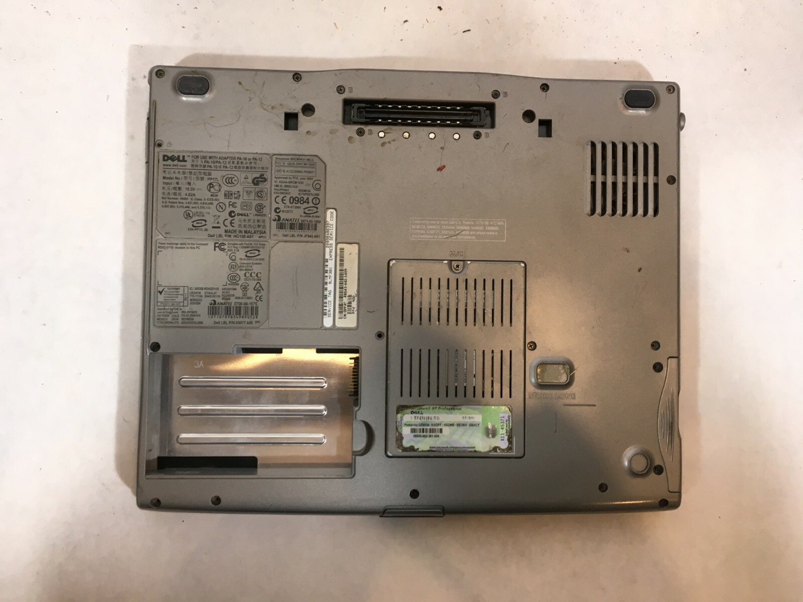 Dell Latitude D520 Starts No Image on Screen For Parts or Repair -FT