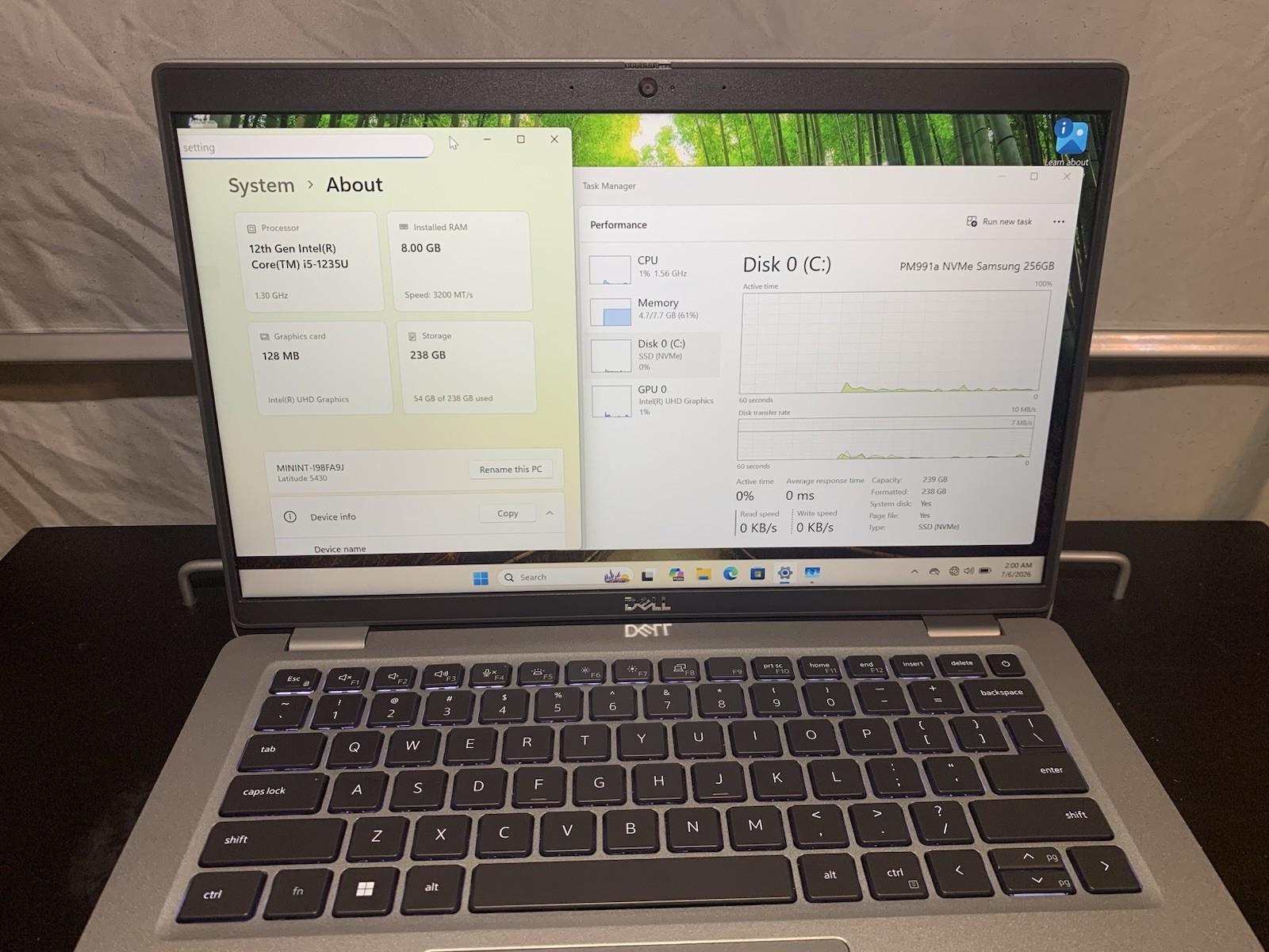 Dell Latitude 5430 i5-1235U 8GB 256GB SSD Win11 14in FHD Silver