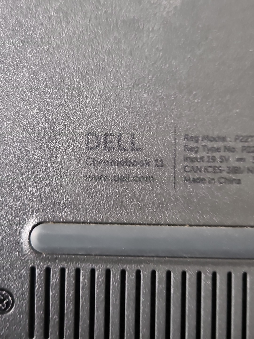 Dell Chromebook 11 P22T Works No Charger Locked By School