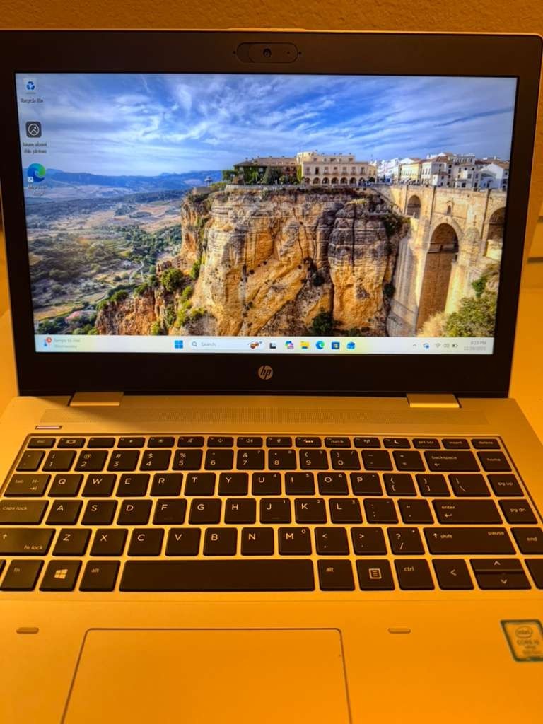 HP ProBook 640 G5 Laptop IntelCore i5-8365U 16GB RAM 256GB NVMe with AC Adapter