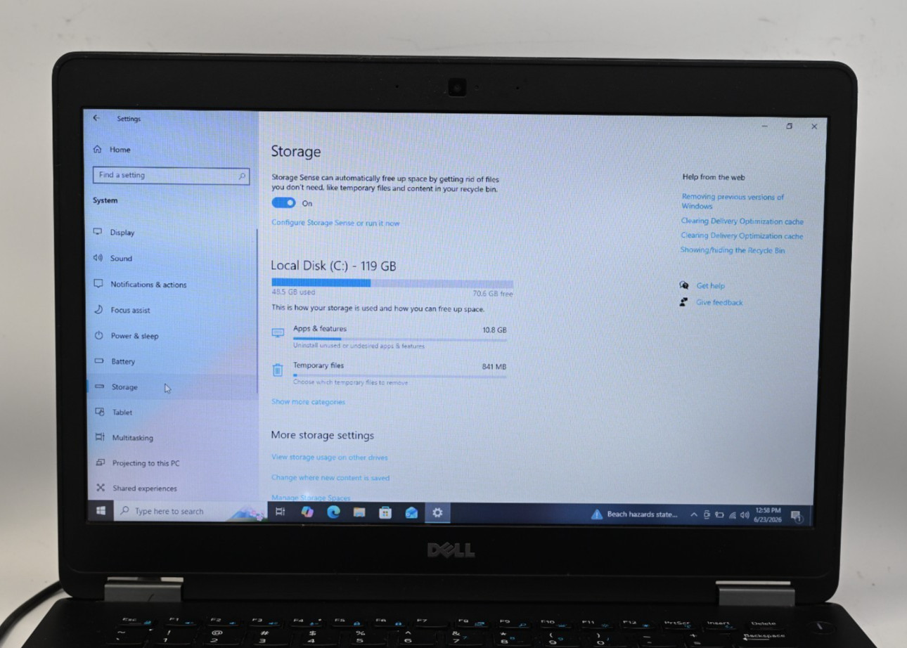 Dell Latitude E7470 i7-6600U 2.6GHz 16GB RAM 128GB SSD – Windows 10 Pro