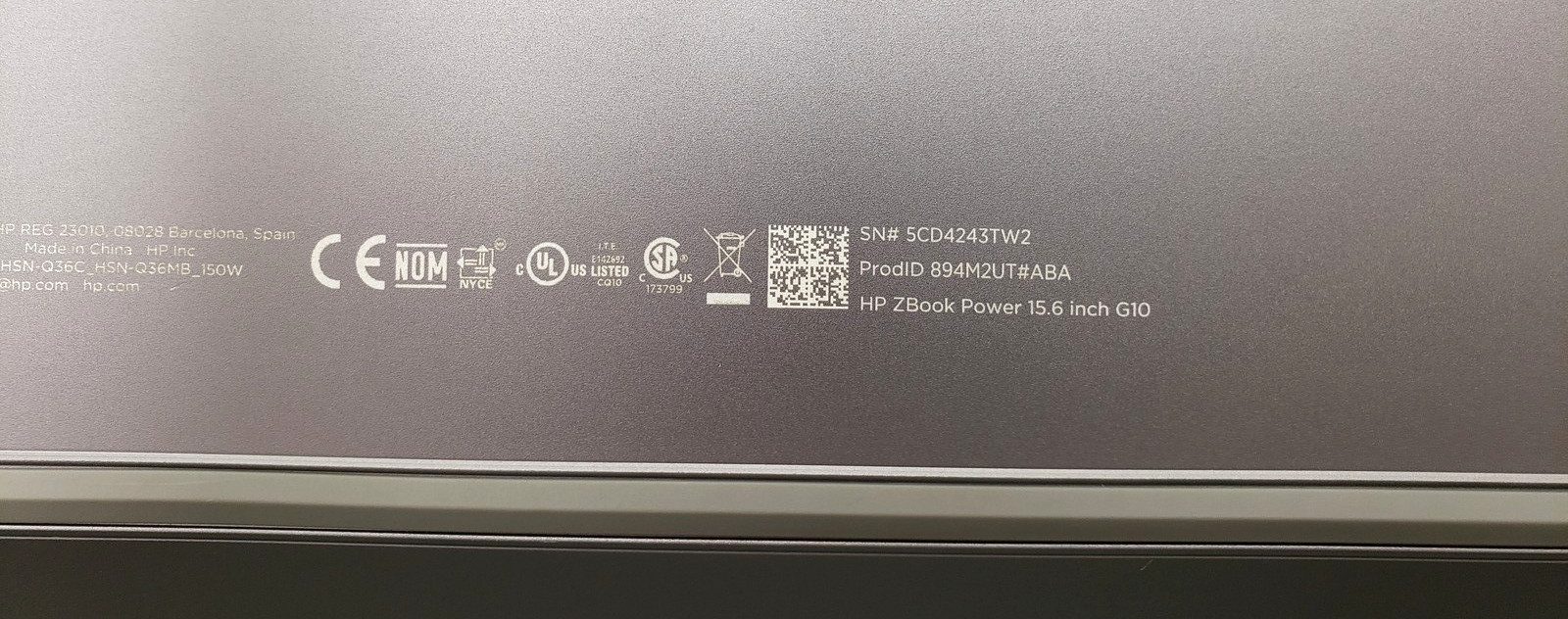 HP ZBook Power G10 i9-13900H 16GB Ram 512GB SSD RTX 2000 Ada 15.6″ Backlit KB