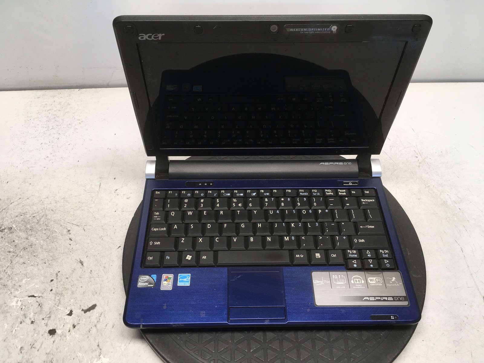 Acer Aspire One Intel Atom N270 1.6GHz 2 GB NO HDD No Batt