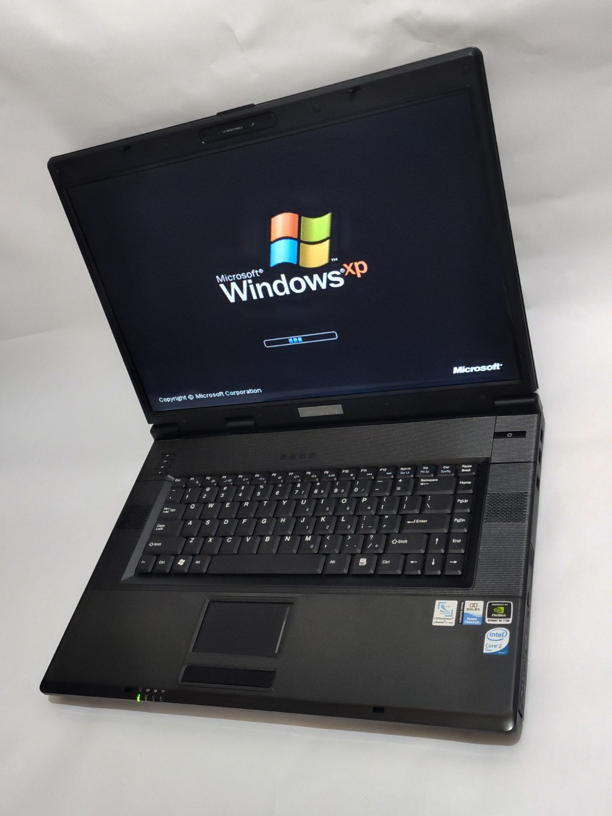 RARE OLD WINDOWS XP GAMING ASUS ASMOBILE NVIDIA GEFORCE CORE DUO Retro Laptop