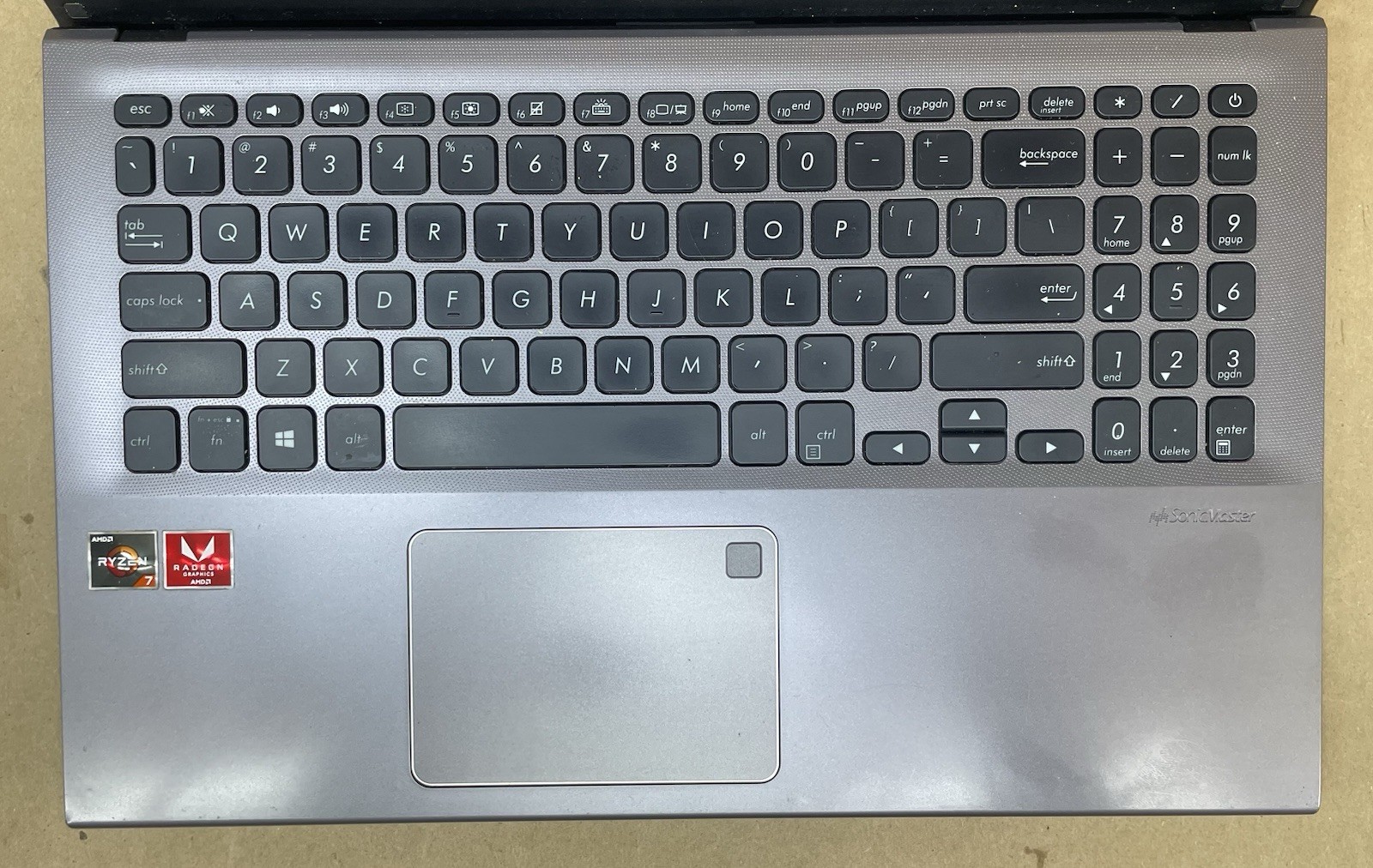 Asus VivoBook 15 F512D AMD Ryzen 7 5700U 4GB RAM NO SSD/HDD/OS