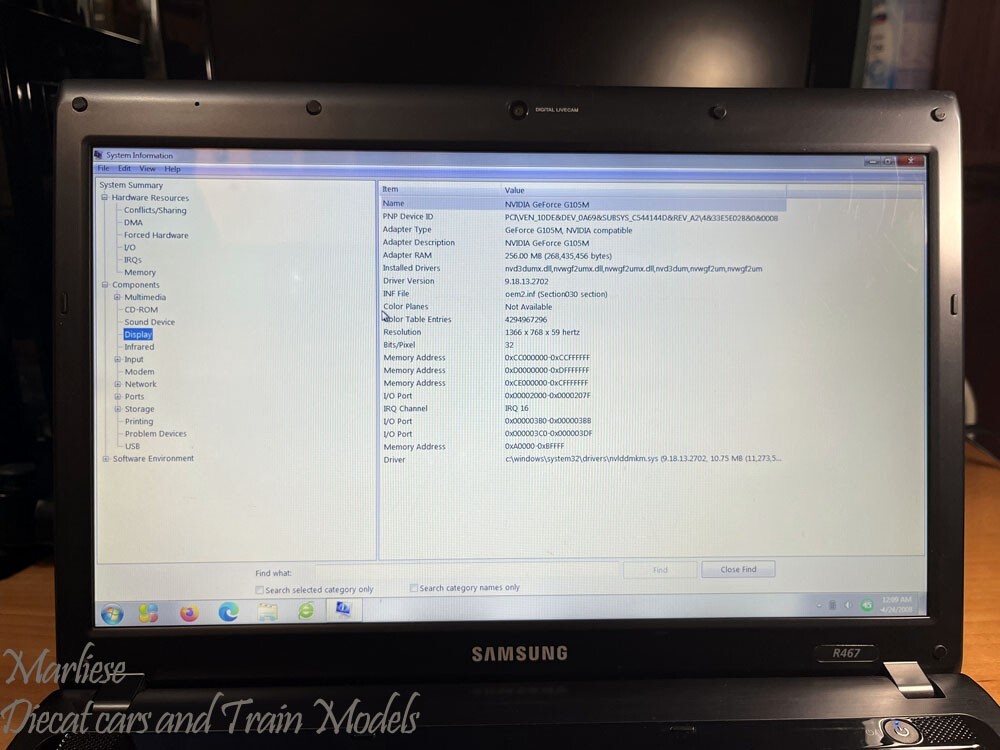 Samsung R467 14″ Laptop – Intel Pentium T4200, 2GB RAM, 250GB HDD, Windows 7