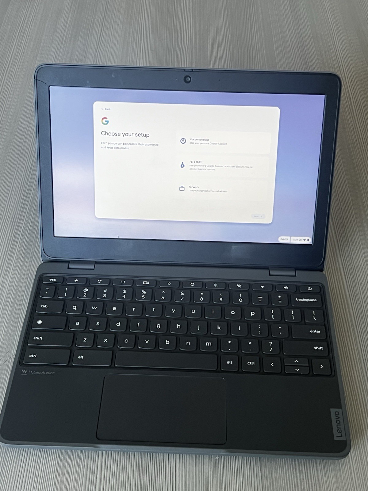 Lenovo 100e G4 Chromebook