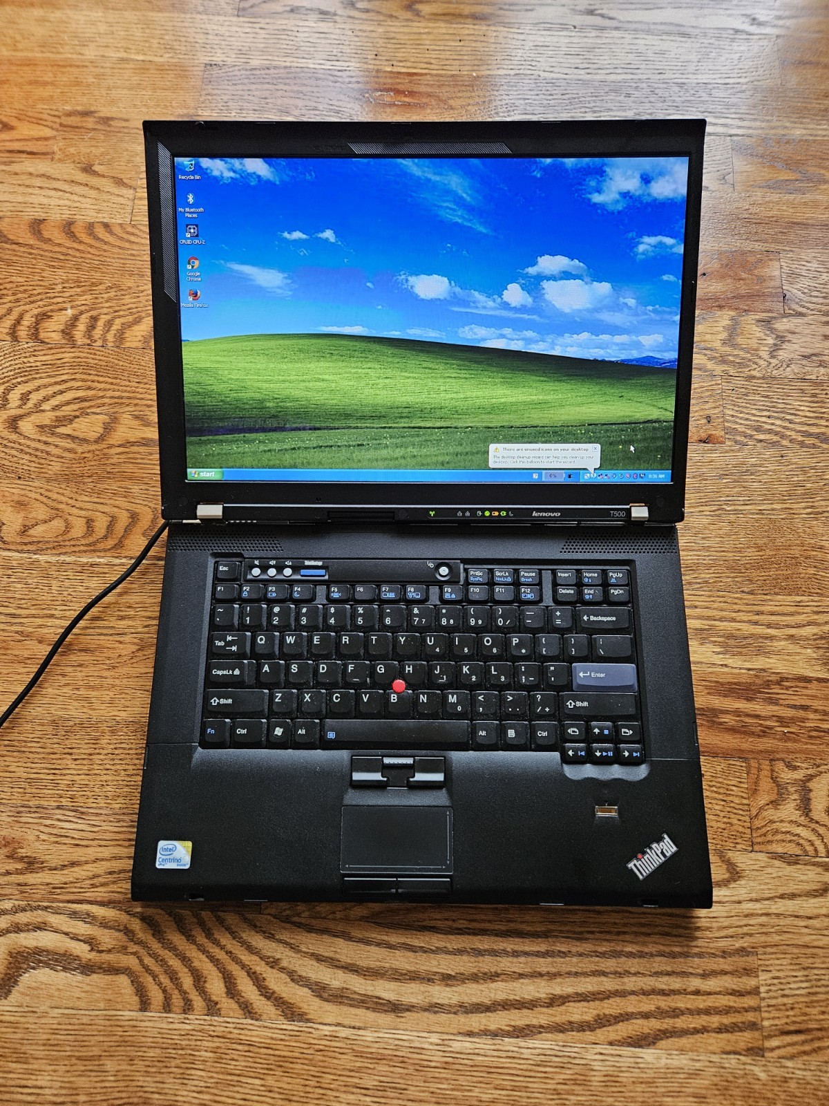 ThinkPad T500 4 GB/320 GB HDD/15″ screen/ Windows XP Pro. Ready to Use