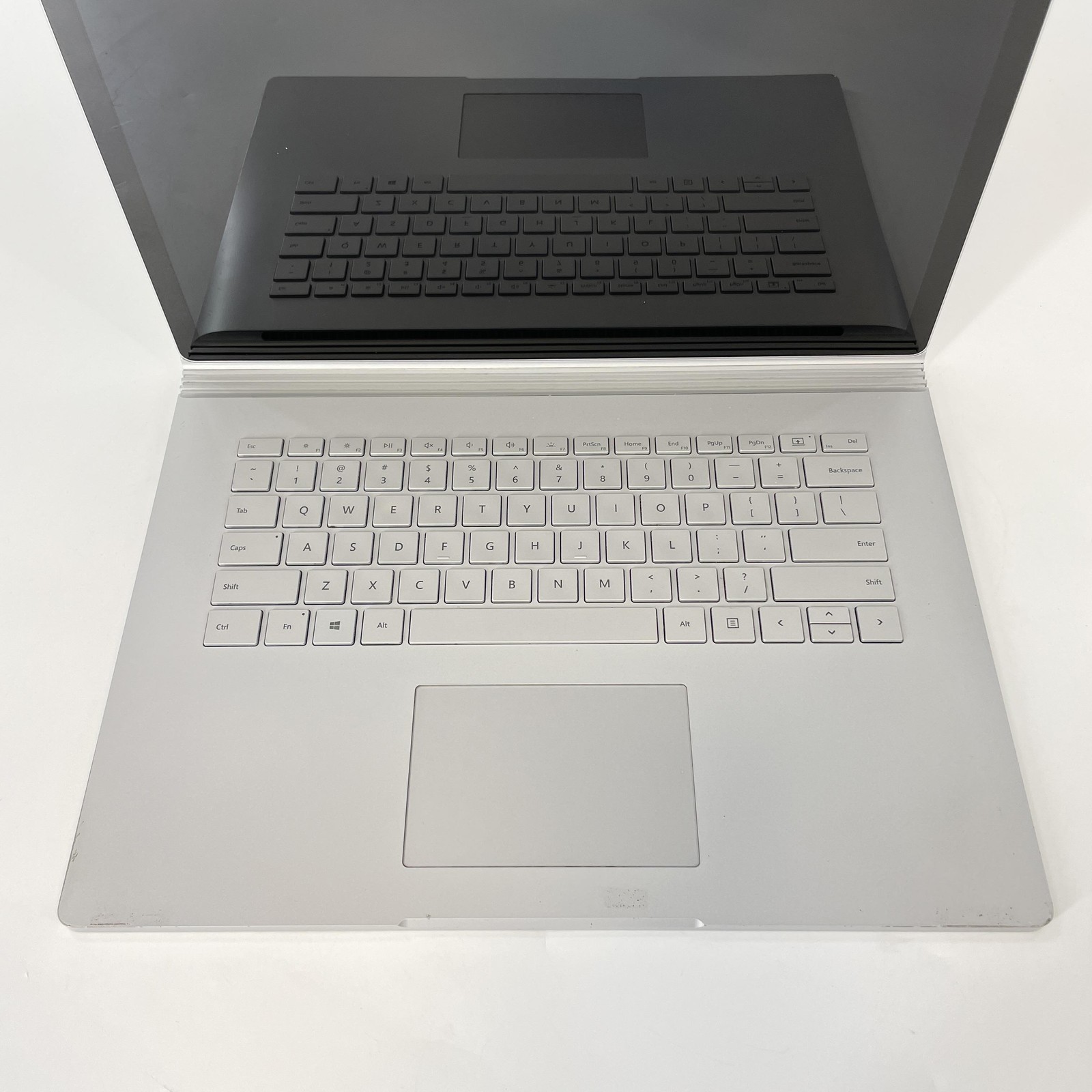 Microsoft Surface Book 2 15 Silver TOUCH i7-8650U 1.90GHz 16GB 256GB SSD Good