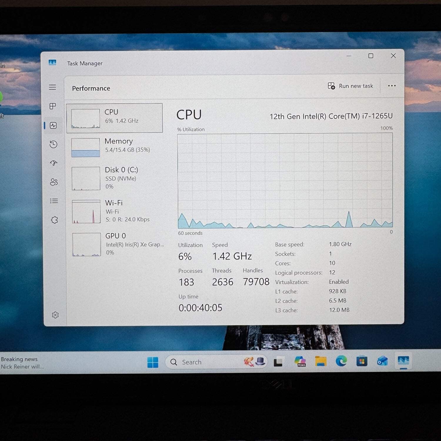 Dell Latitude 7430 14″ i7-1265U 1.7GHz 16GB RAM 500GB SSD