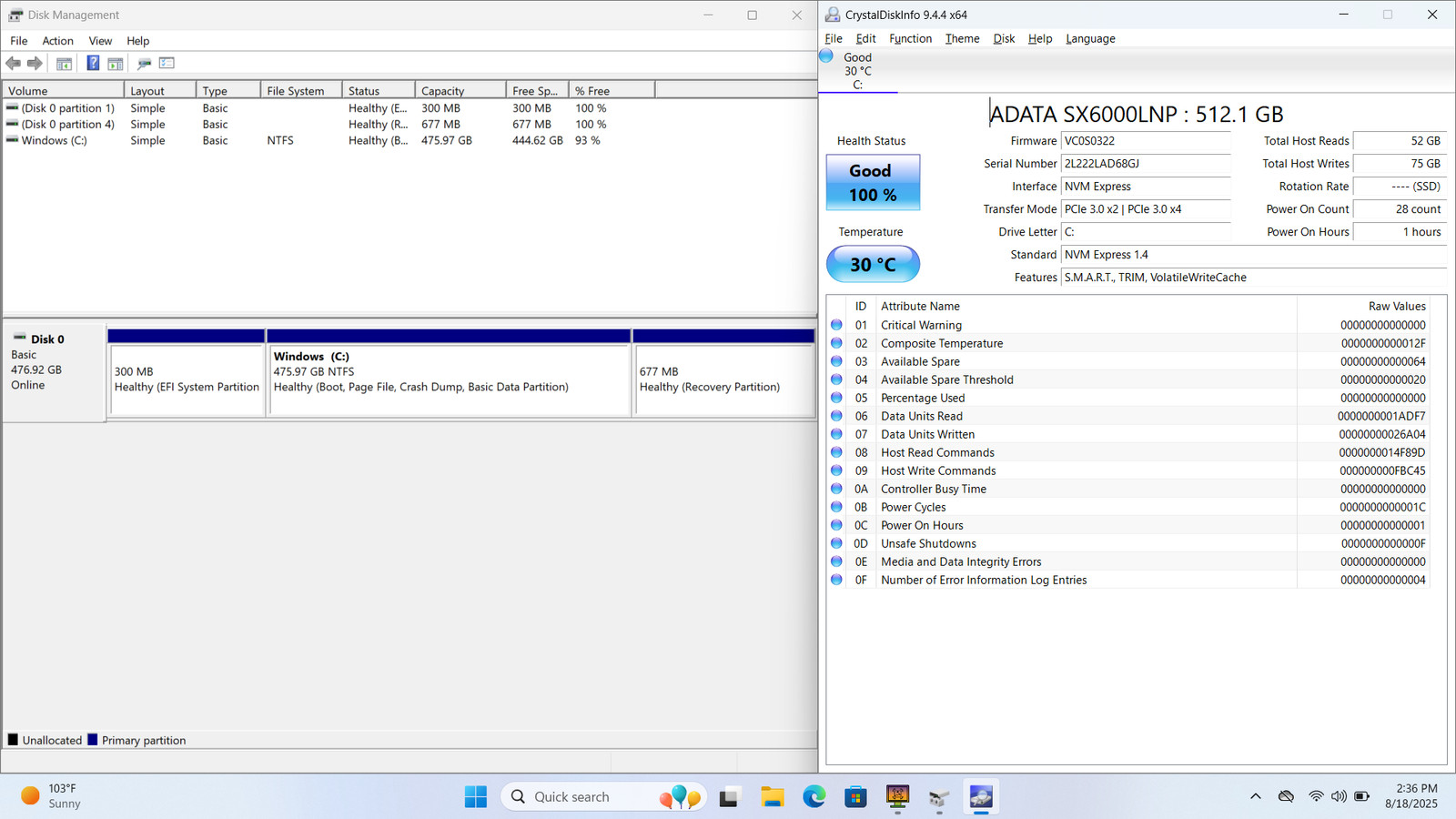 Dell Latitude E5270 12″ FHD Touch I5-6200U 512GB SSD 8GB W11P Webcam *READ*