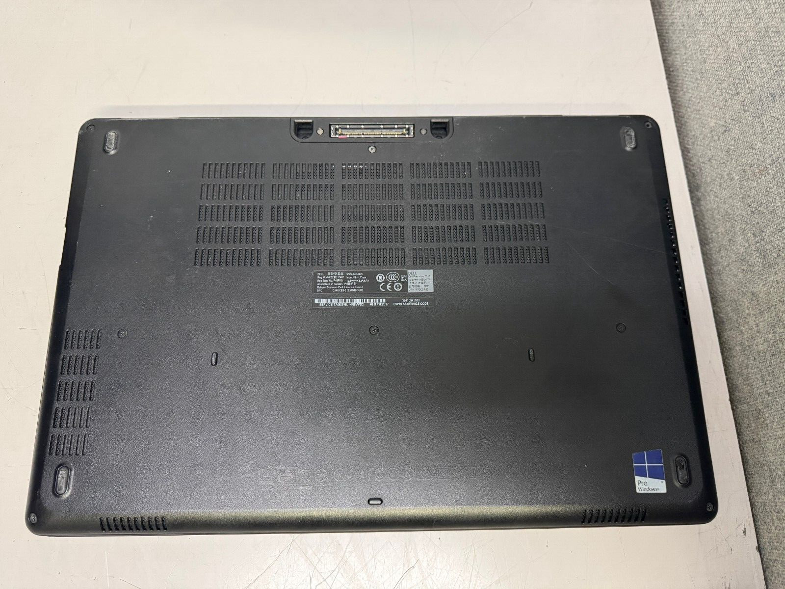 Dell Precision 3510 15.6″ i5 2.6GHz 8GB/500GB UBUNTU ‘TOUCH’ Laptop +AC[No BTRY]