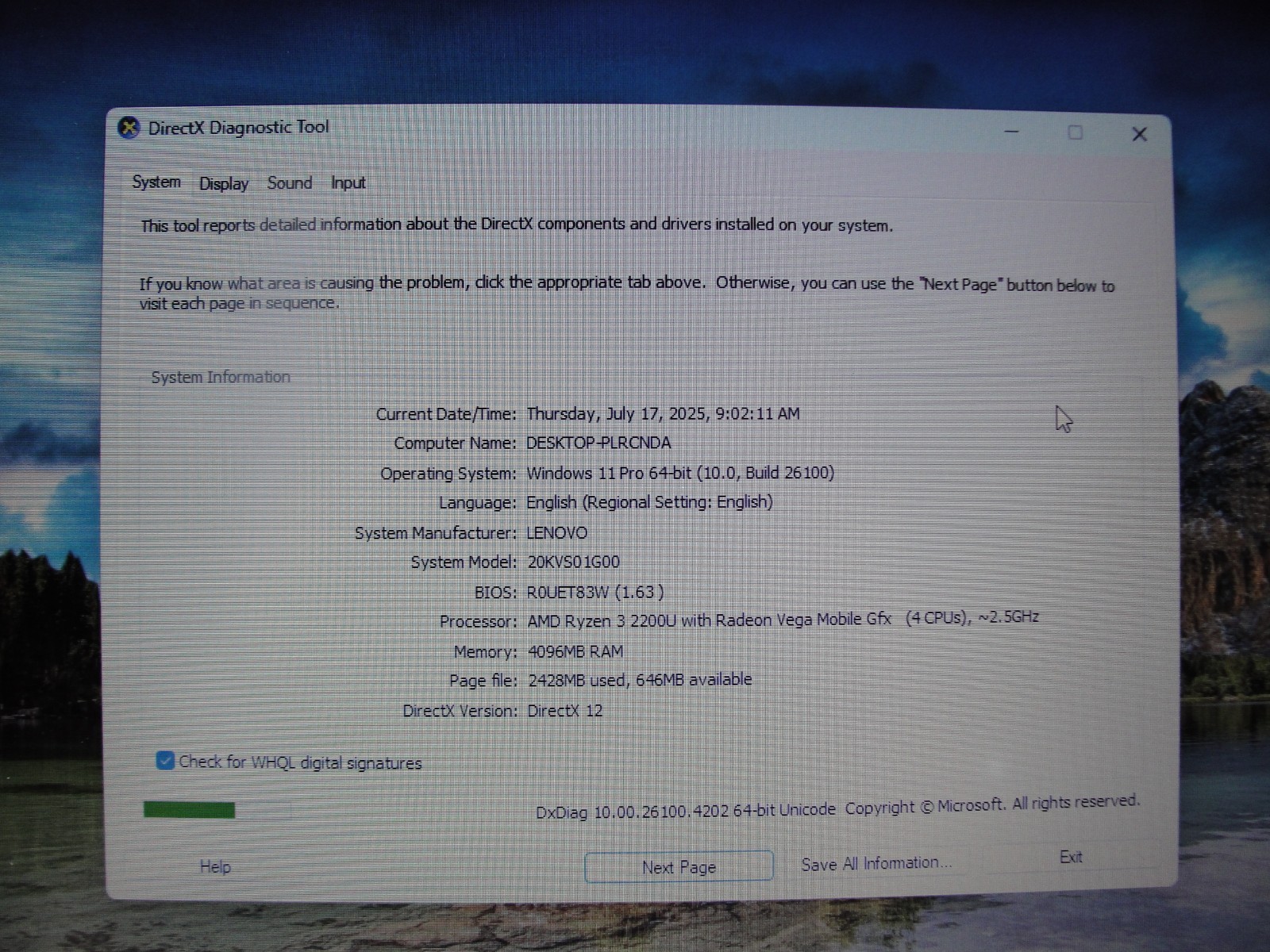 Lenovo ThinkPad E585 15.6” FHD AMD Ryzen 3 2200U 2.5GHz 4GB 240GB SSD