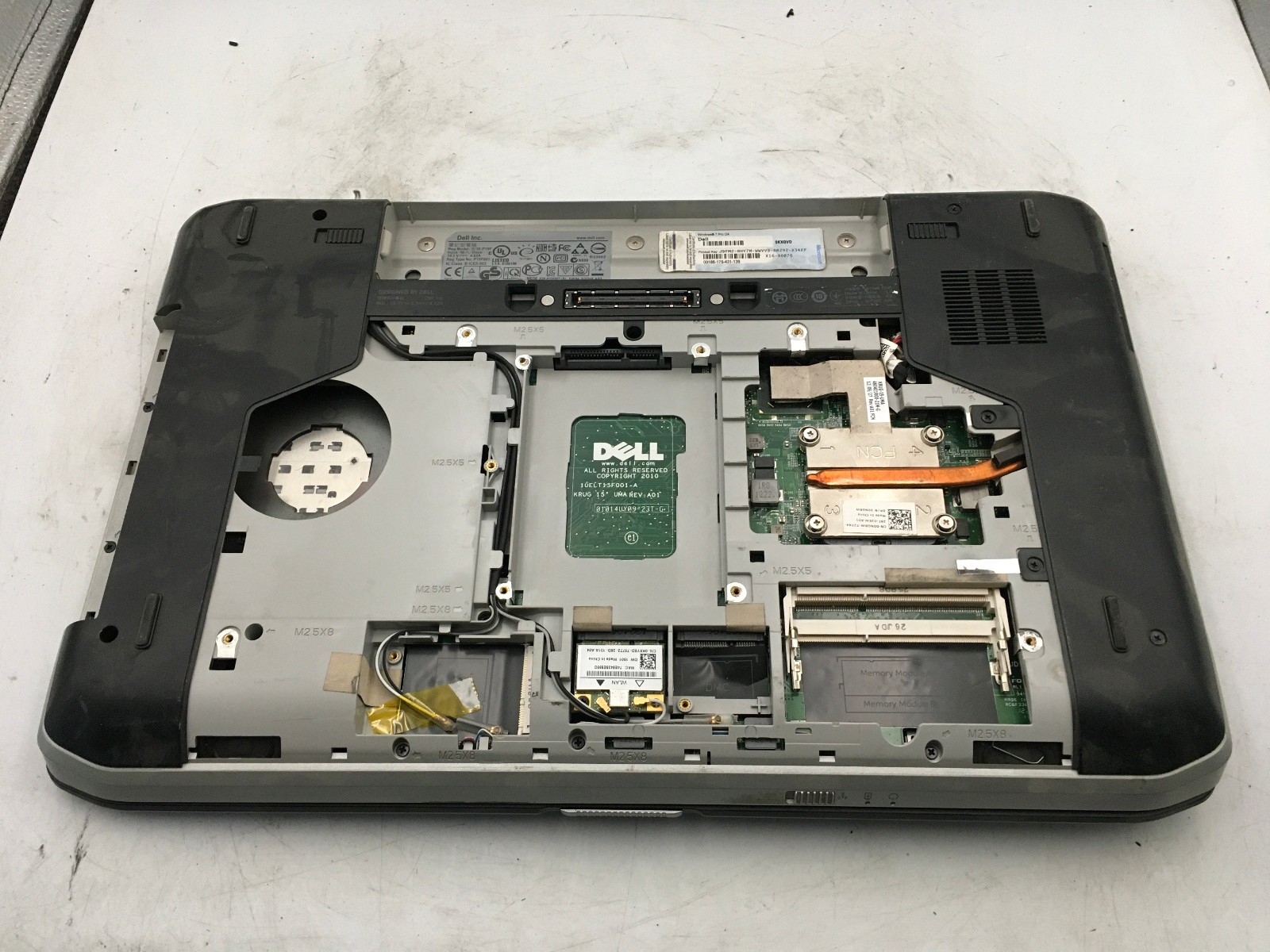DELL LATITUDE E5520 – BOOTS TO BIOS – INTEL I5 2540M – NO RAM – NO OS -READ- BB