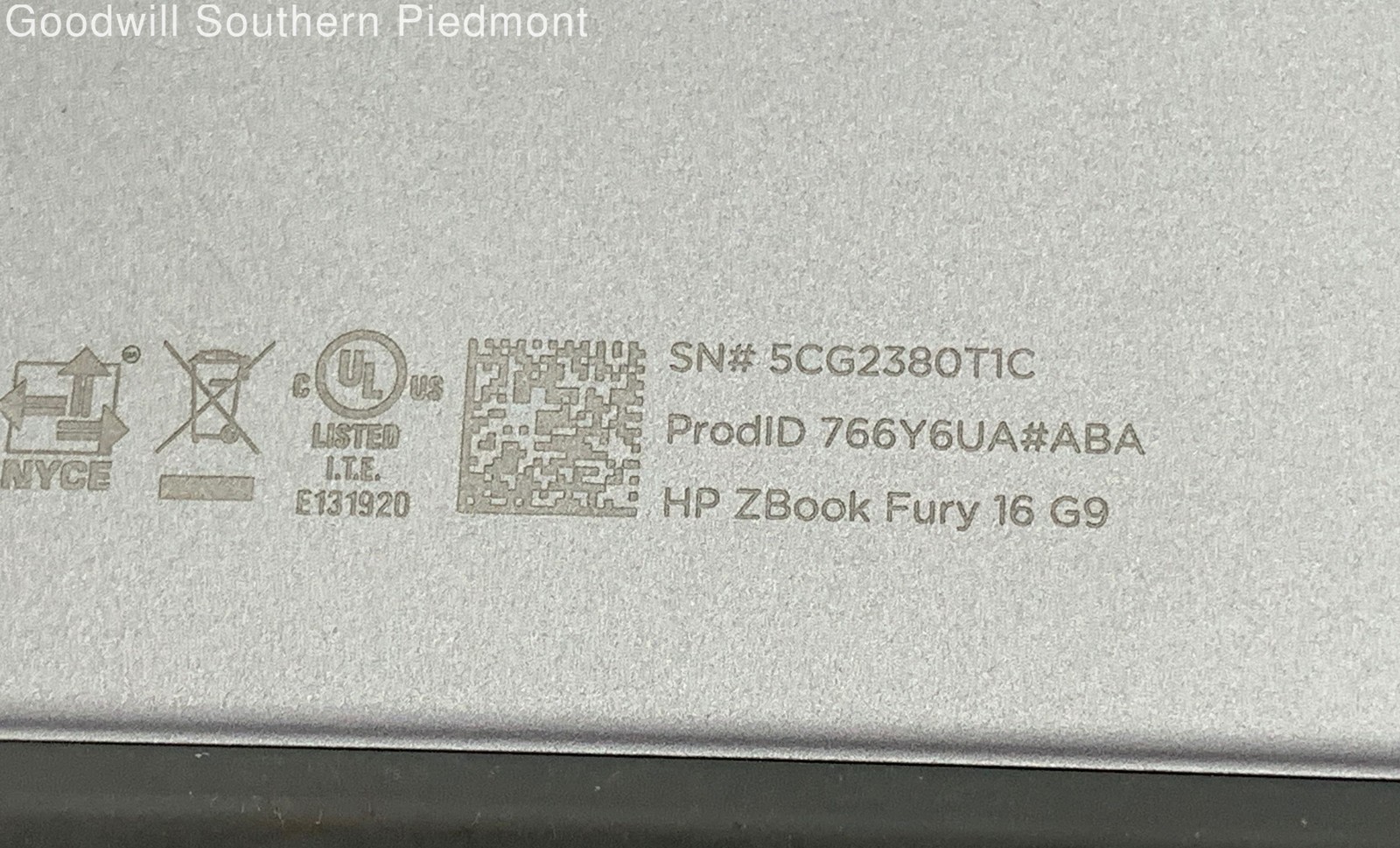 HP ZBook Fury 16 G9 Intel Core i9-12950HX 32GB RAM 512GB SSD Win 11 RTX A3000