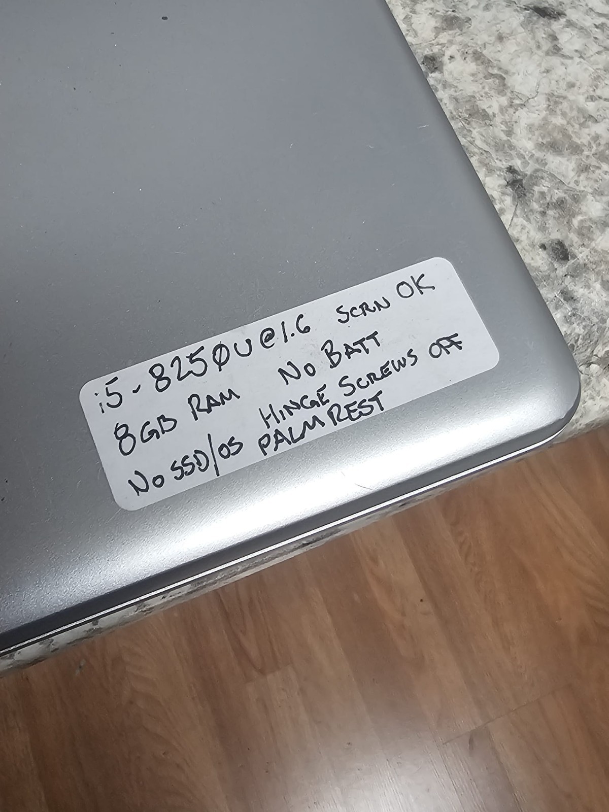 HP Laptop 17-by0062 i5-8250U, 8GB RAM, TOICH NO SSD / Charger – Special P&R