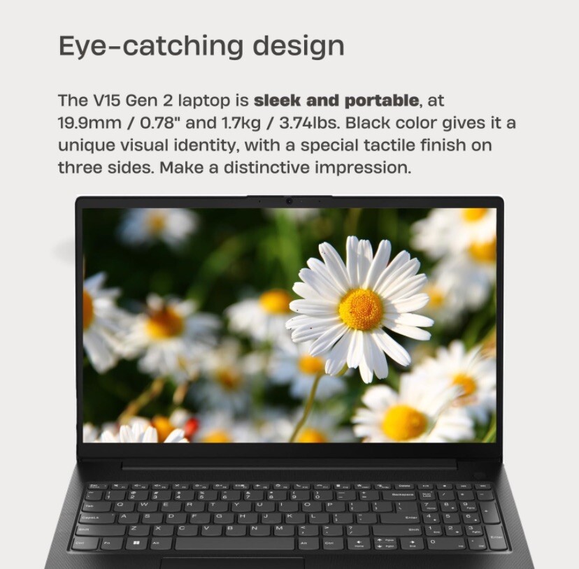 Lenovo – V15 G2 15.6″ Laptop – 8GB Ram – 128GB SSD (READ)