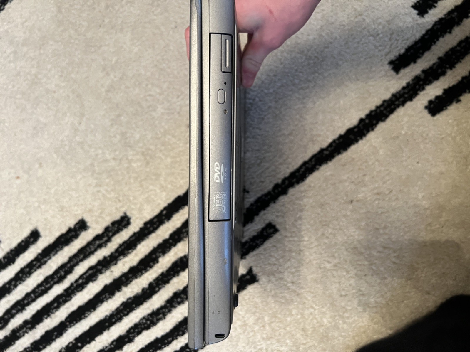 Vintage Dell Latitude D600 and Apple iPad 1st Generation 64GB SILVER