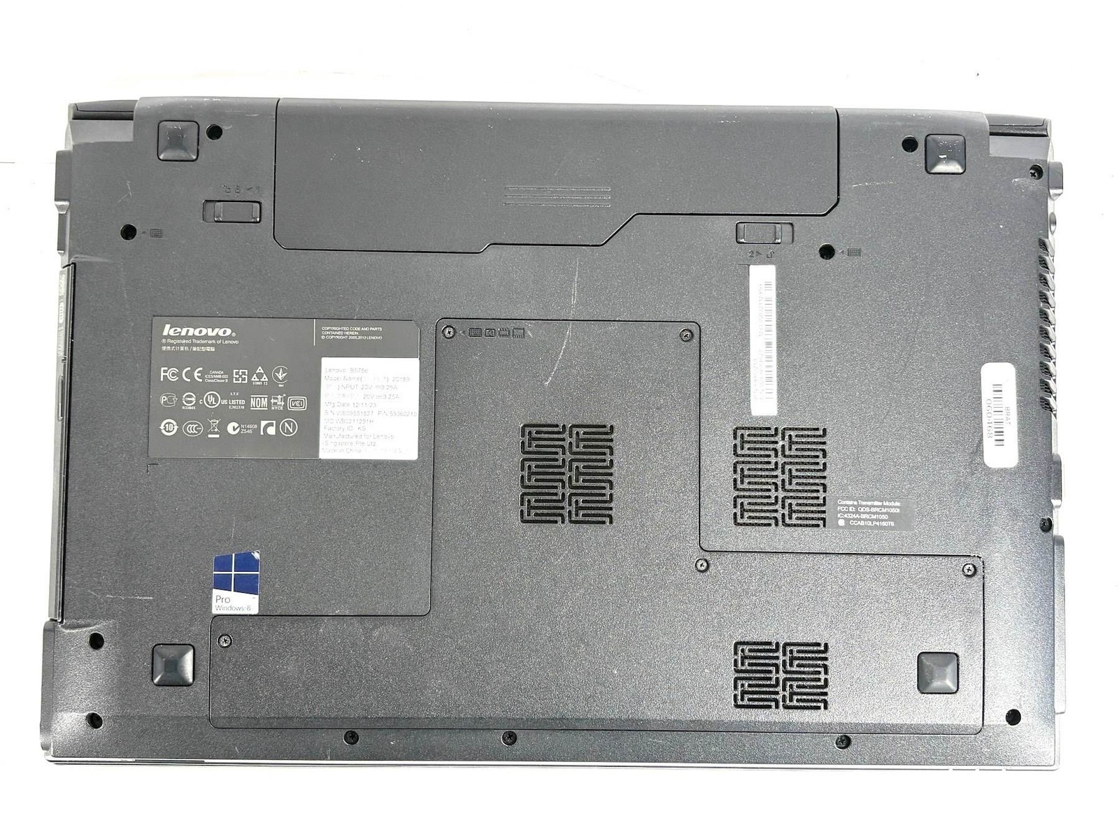Lenovo B575e – 15.6″ HD, 1.7GHz AMD E2-1800, 4GB RAM, 320GB HDD, Windows 10