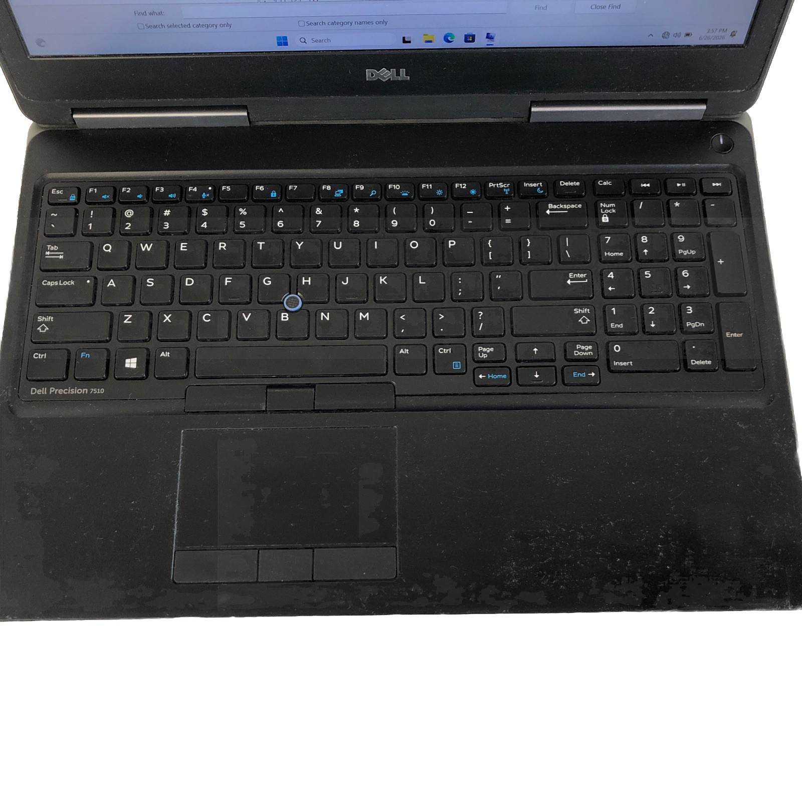 Dell Precision 7510 i5-6300HQ 2.36 Ghz 8 GB Ram 256 GB SSD Windows 11