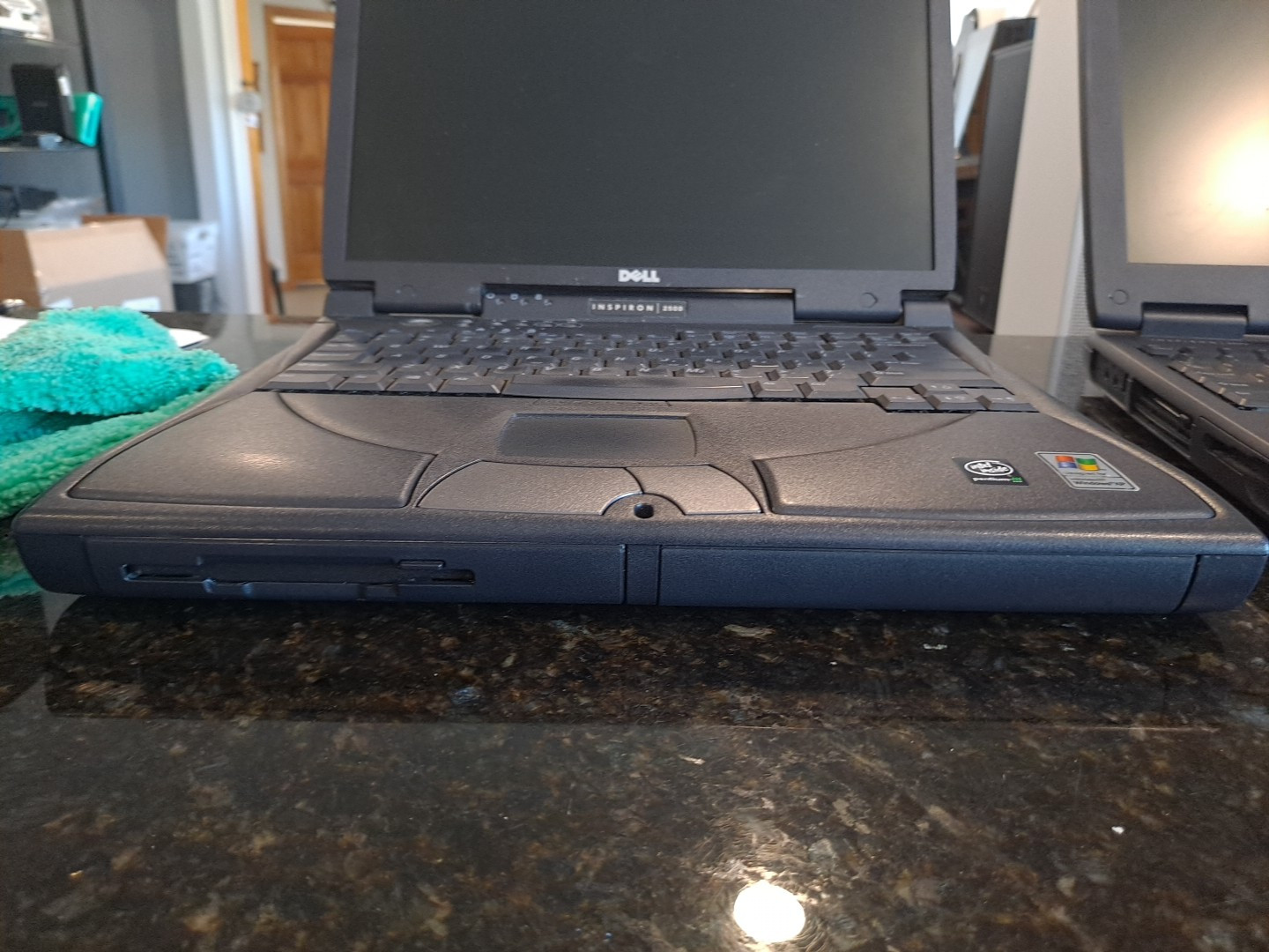 Vintage Dell Inspiron 2500 Working Laptop Boots To Bios No HDD No Charger