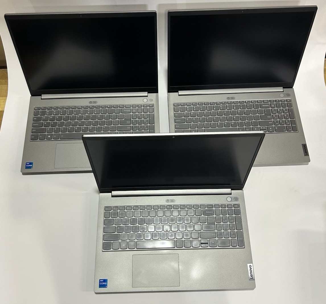 LOT OF 6 Lenovo ThinkBook 15 G2 ITL Intel i5-1135G7 | 8GB | 256GB NVMe | W11P