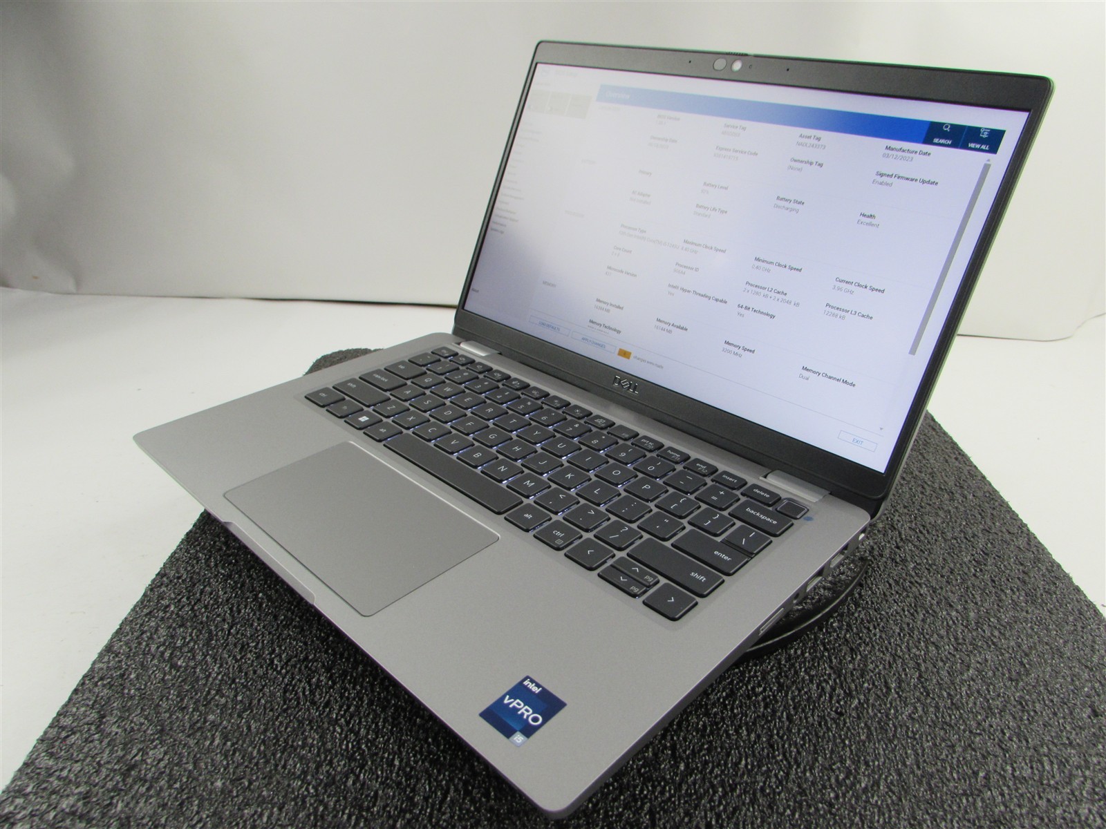 DELL LATITUDE 5330 FHD TOUCHSCREEN I5-1245U 10 CORE 512GB SSD 16GB RAM NO O.S