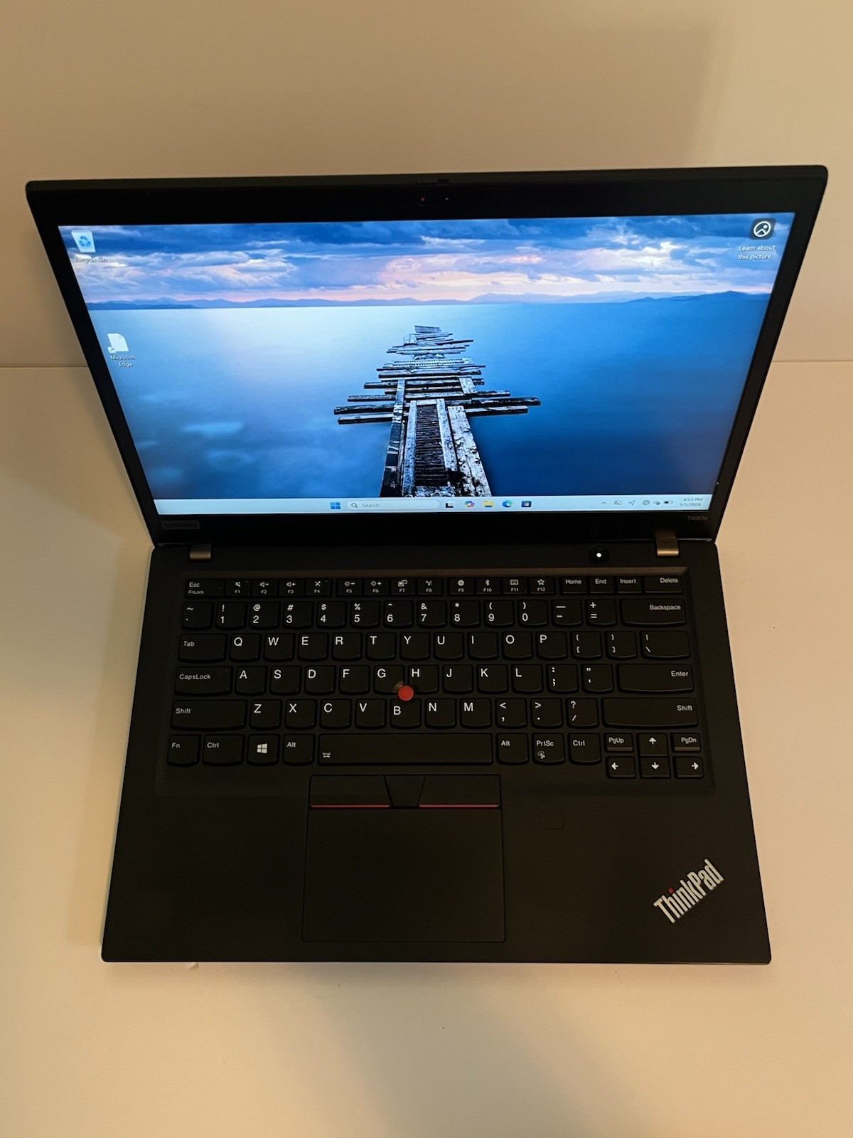 Lenovo ThinkPad T490s i7-8565U @ 1.80GHz 8/256GB 620 14″ TOUCH #80B *read desc*