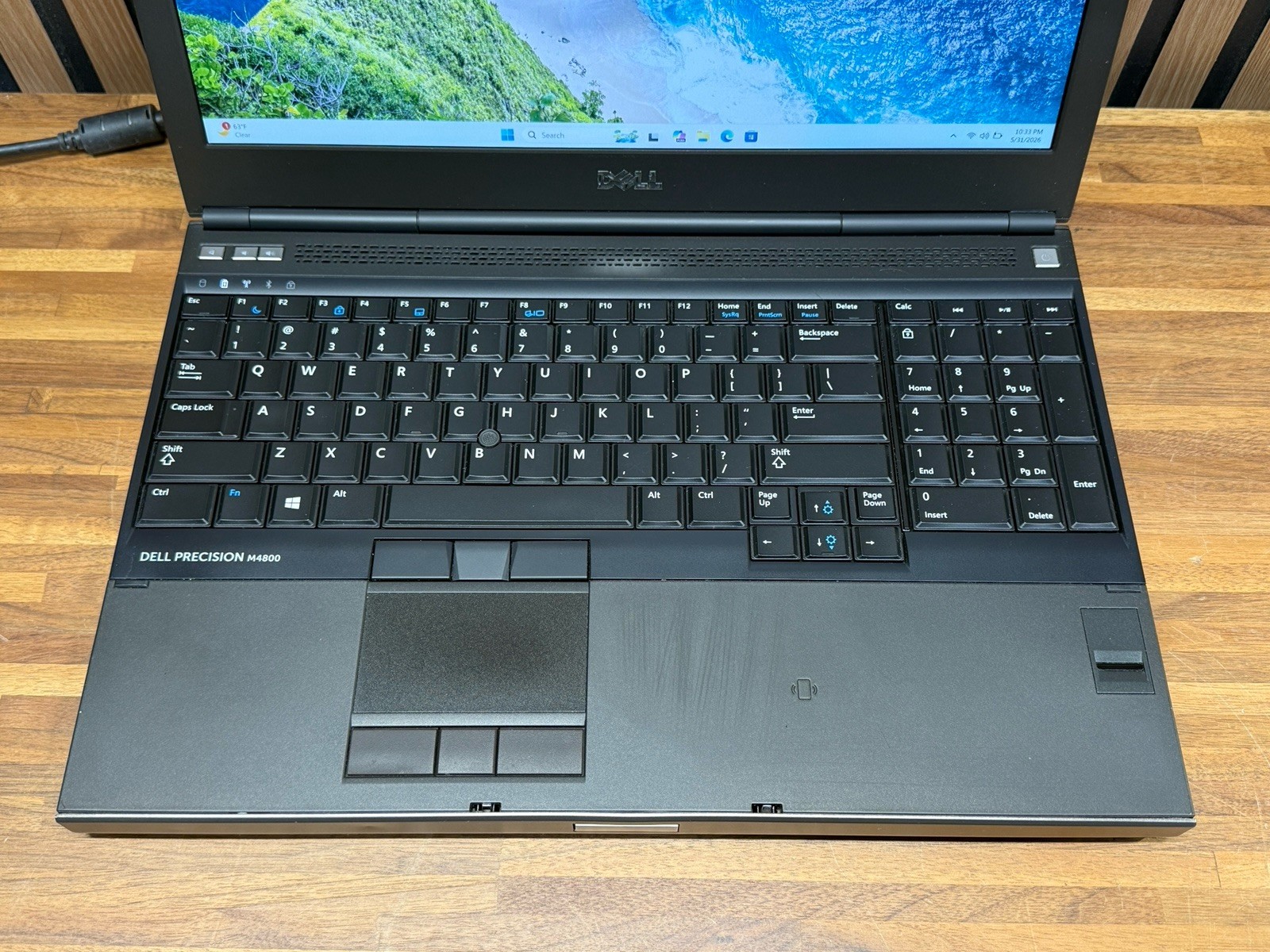Dell Precision M4800 i7-4600M 2.90GHz 8GB 256GB K2100M W11 Pro Laptop
