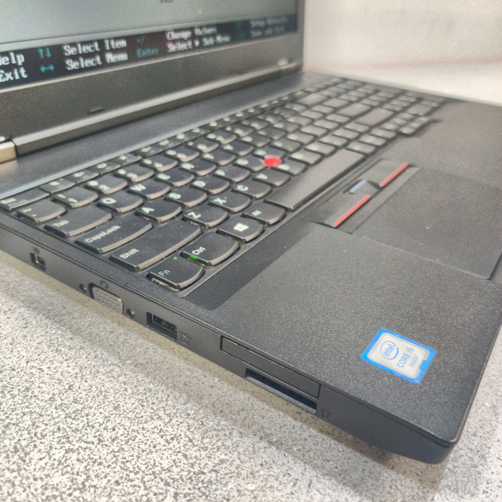 Lenovo Thinkpad L570 Intel Core i5-6200U, RAM 16GB, NO SSD/OS/AC ADAPTER – Used