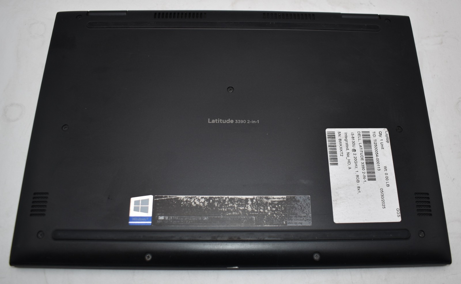 13.3″ Dell Latitude 3390 2-IN-1 Laptop i3-8130U 2.20GHz 16GB RAM 512GB SSD *Read