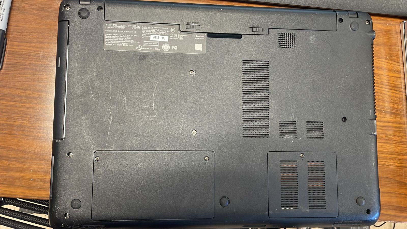 Sony SVF152C1WL Intel Core i7 5th gen Personal Computer NO RAM NO HDD NO OS