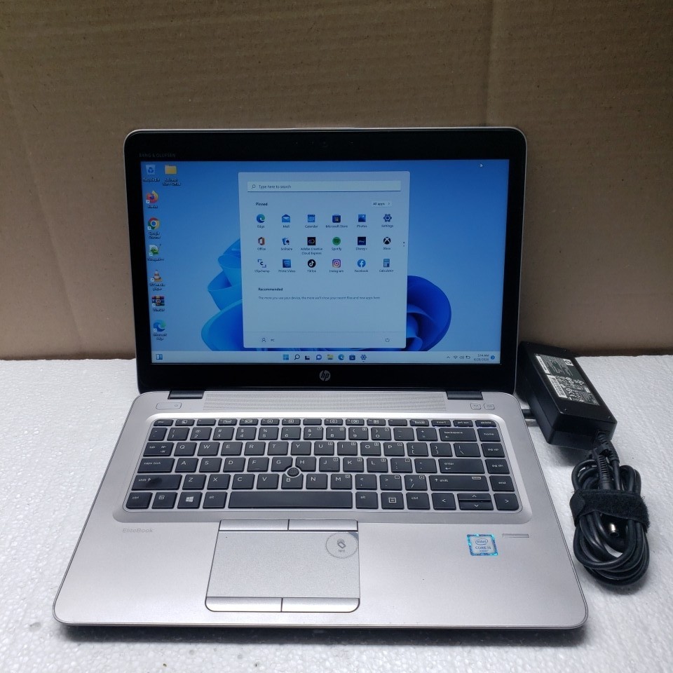 HP EliteBook 840 G3 14″ i5-6200U @ 2.3Ghz 8gb Ram 128gb SSD W11