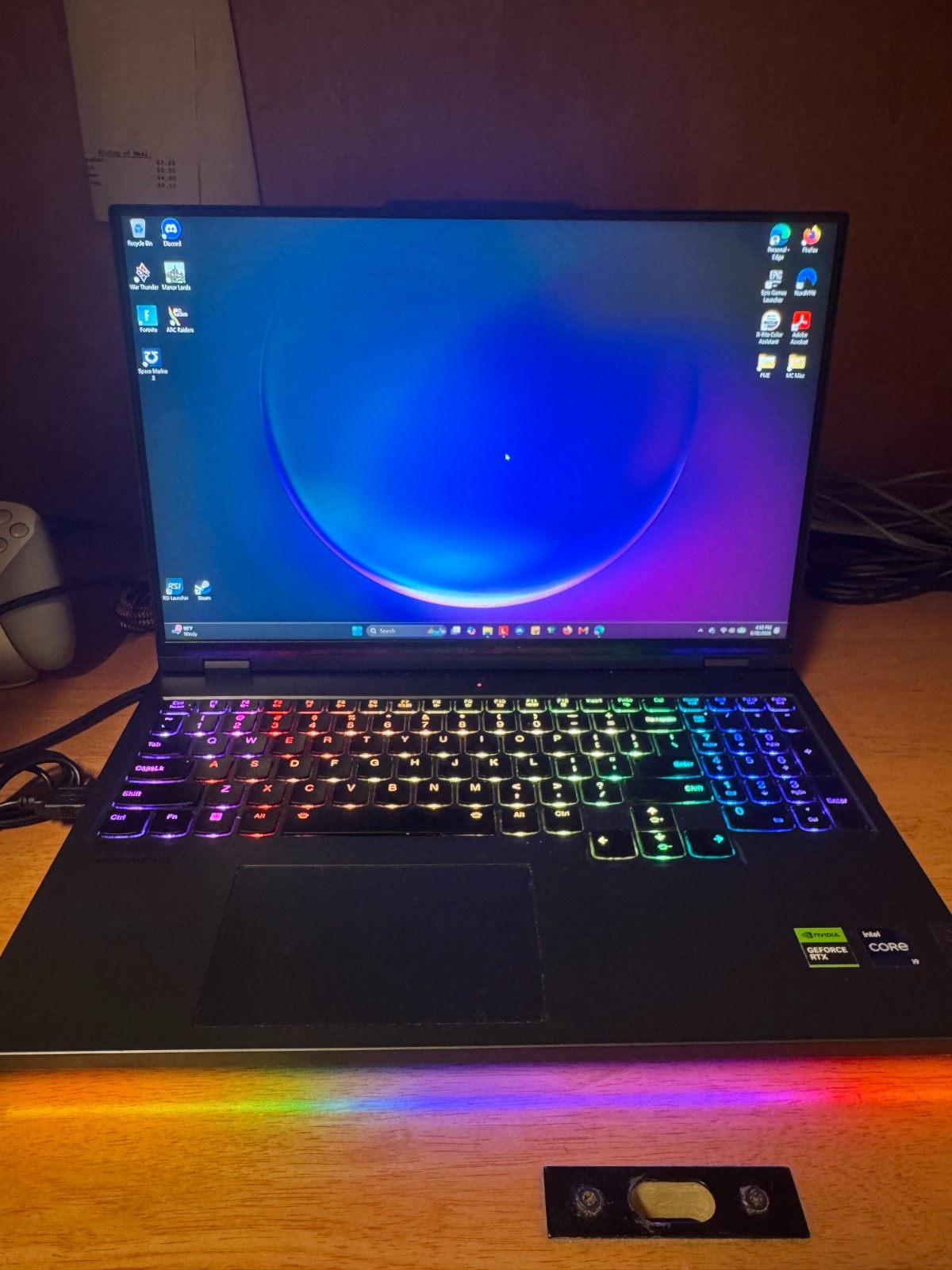 Lenovo Legion Pro 7 16” (13th GEN Intel CORE i9-13900hx RTX 4080 Laptop GPU)