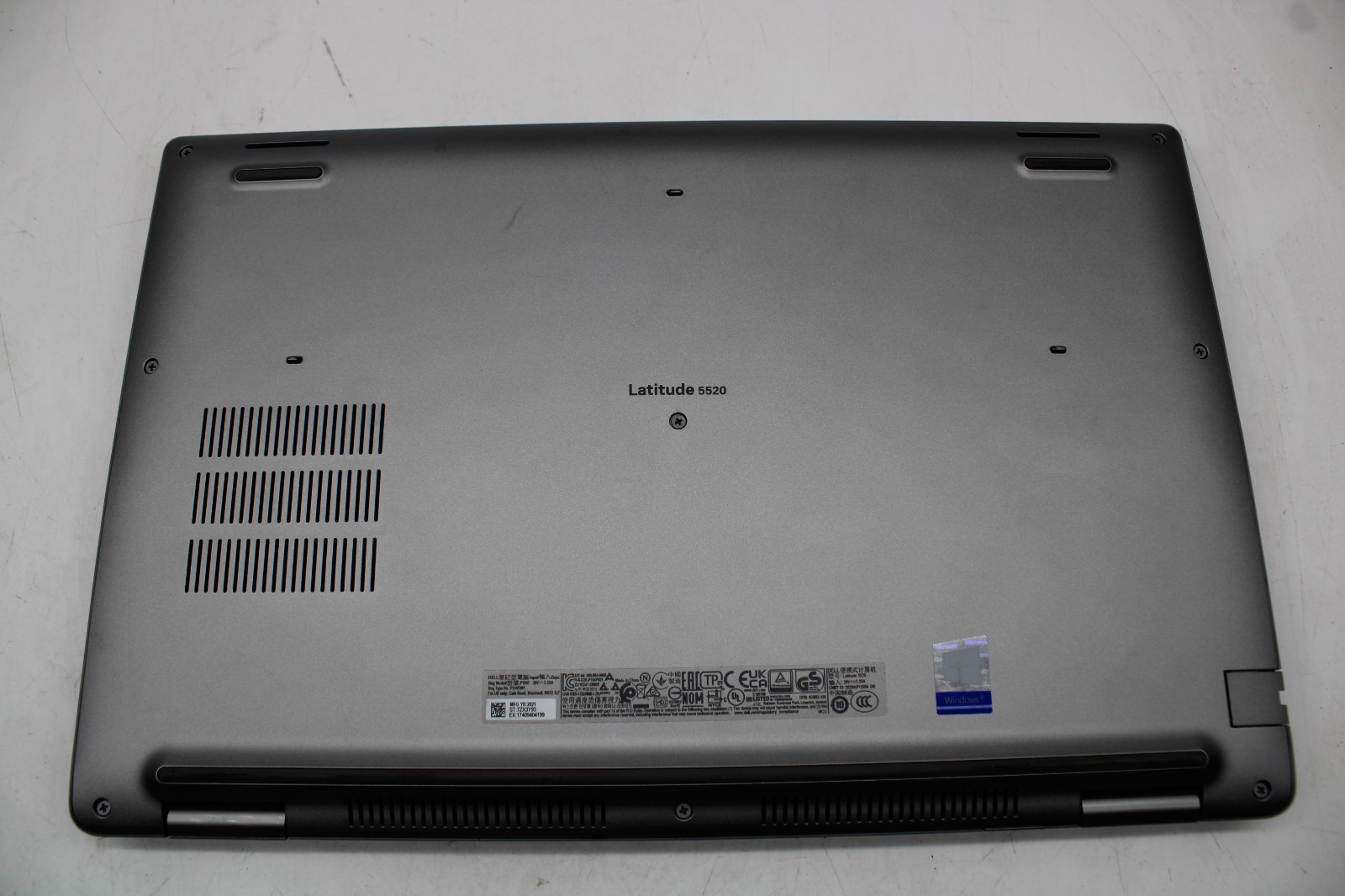 Dell Latitude 5520- W11 Pro, 256GB NVMe, 16GB RAM, Intel i5-1135G7, Bad Speakers