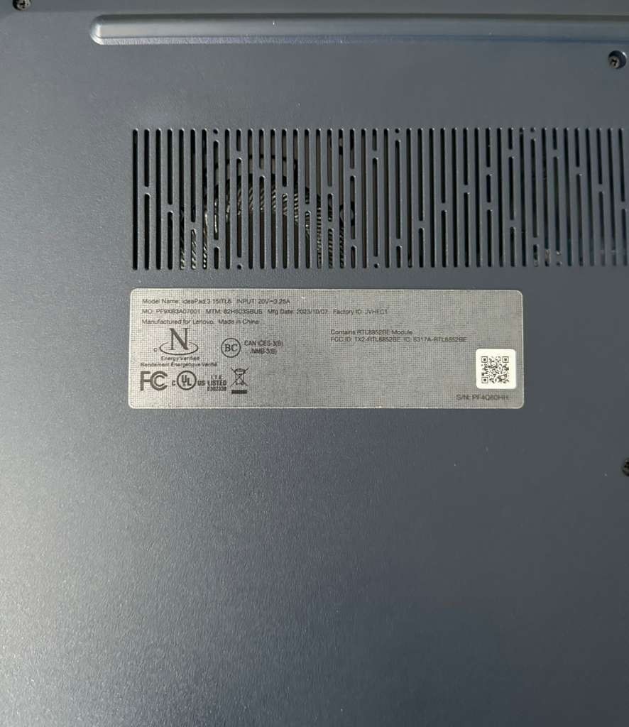 Lenovo IdeaPad 3 15ITL6 15.6″512GB Abyss Blue