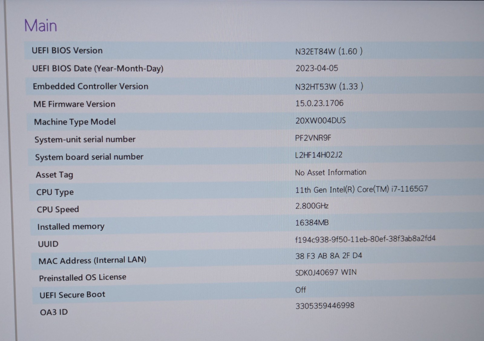 Lenovo ThinkPad X1 Carbon 9th Gen 14″ Laptop i7-1165G7 16GB RAM 512GB NVMe Win11