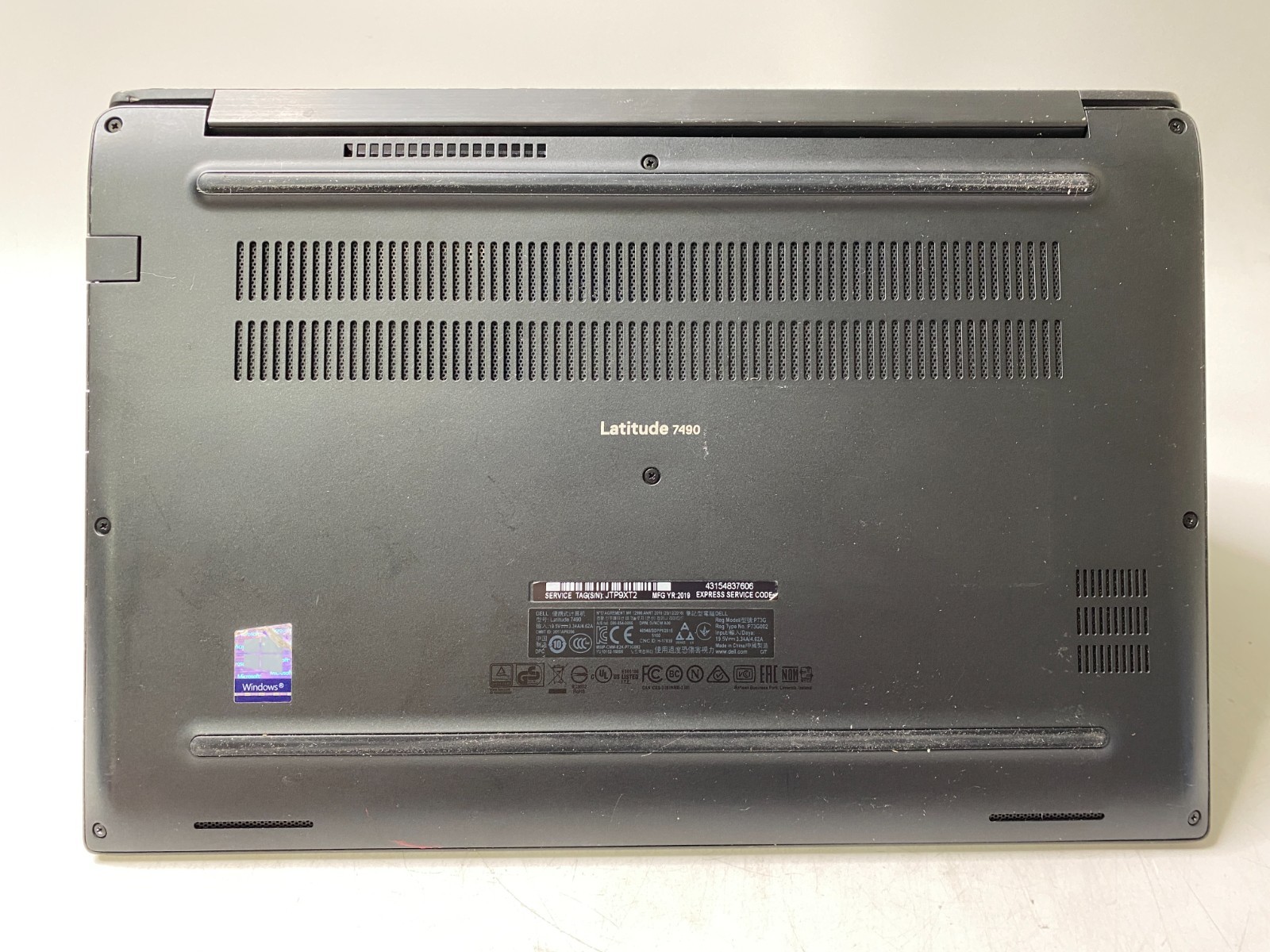 Dell Latitude 7490 14″ i7-8650U 16GB DDR4 256GB SSD Win11Pro 79% Battery, w/AC