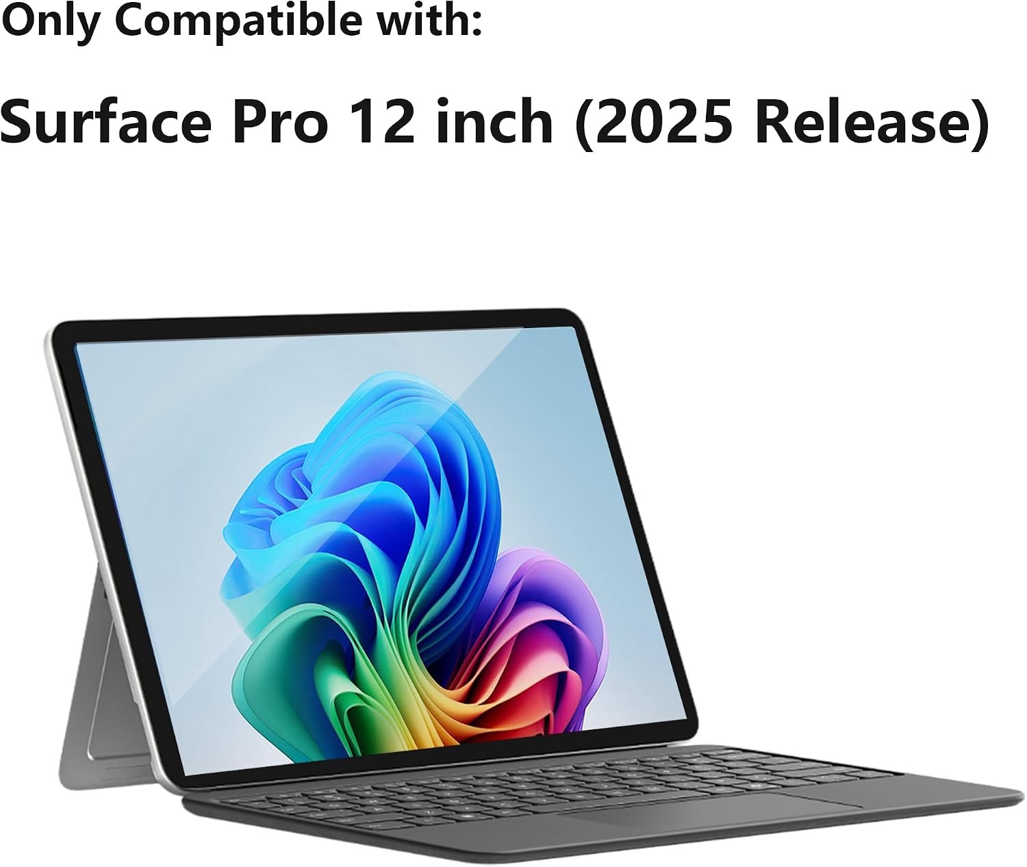 ArmorShield Screen Protector for Surface Pro 12 inch, HD Clear Tempered Glass, 2