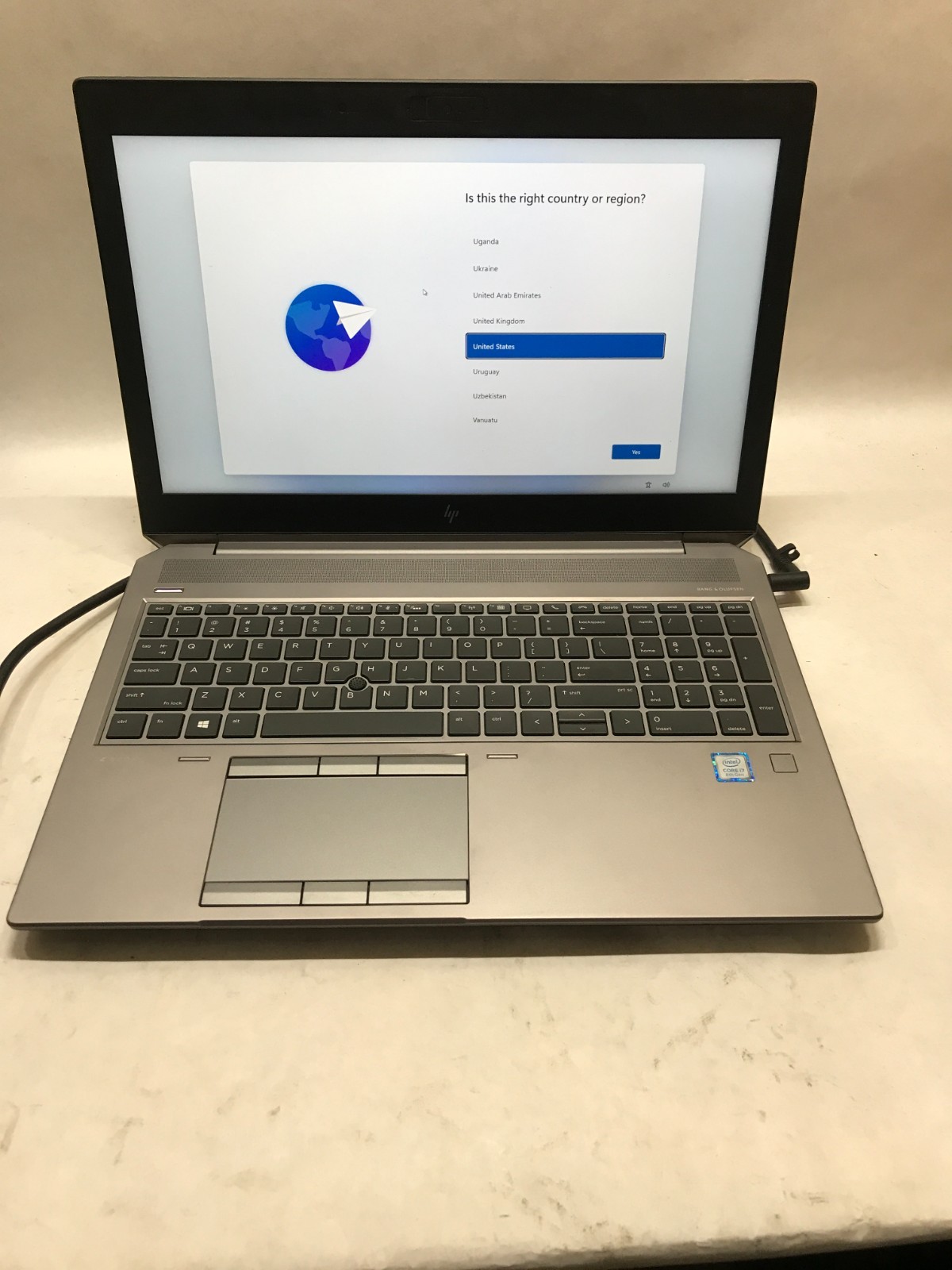 HP ZBook 15 G5 15″ Intel i7-8850H 8GB RAM 256GB SSD Windows 11 NO BATTERY!! – DW