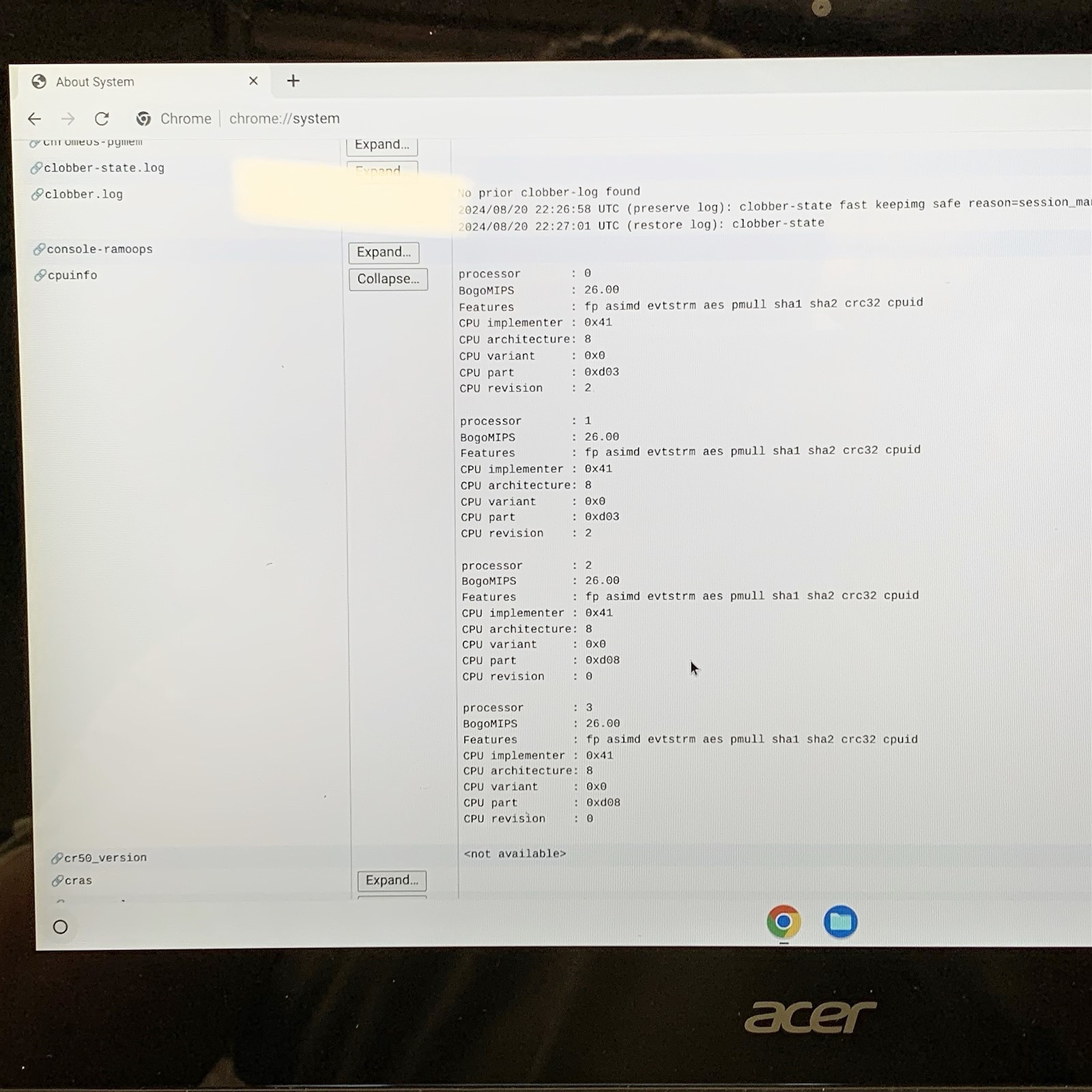 Acer R13 CB5-312T N16Q10 ChromeBook 13.3″ Touchscreen FHD 4GB 32GB SSD ChromeOS